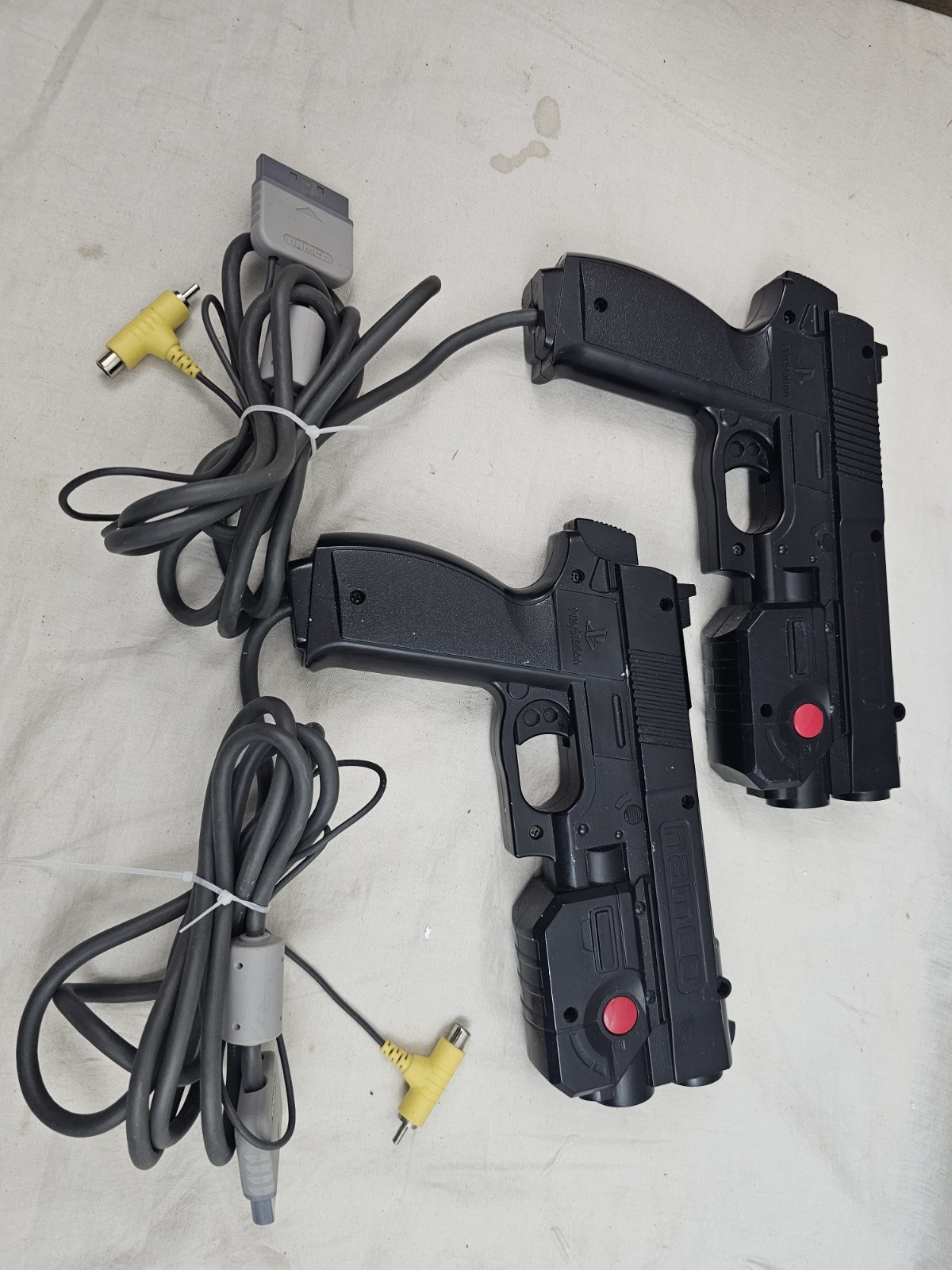 1996 PLAYSTATION PS1 NAMCO BLACK LIGHT GUN
