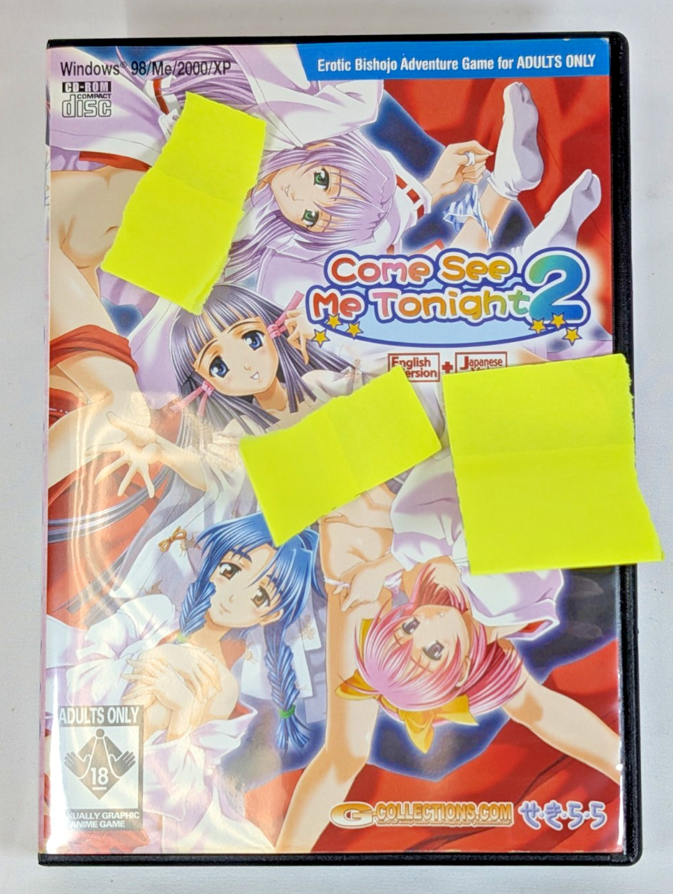 Come See Me Tonight 2 (Windows PC CD-Rom) ADULT Anime Visual Novel