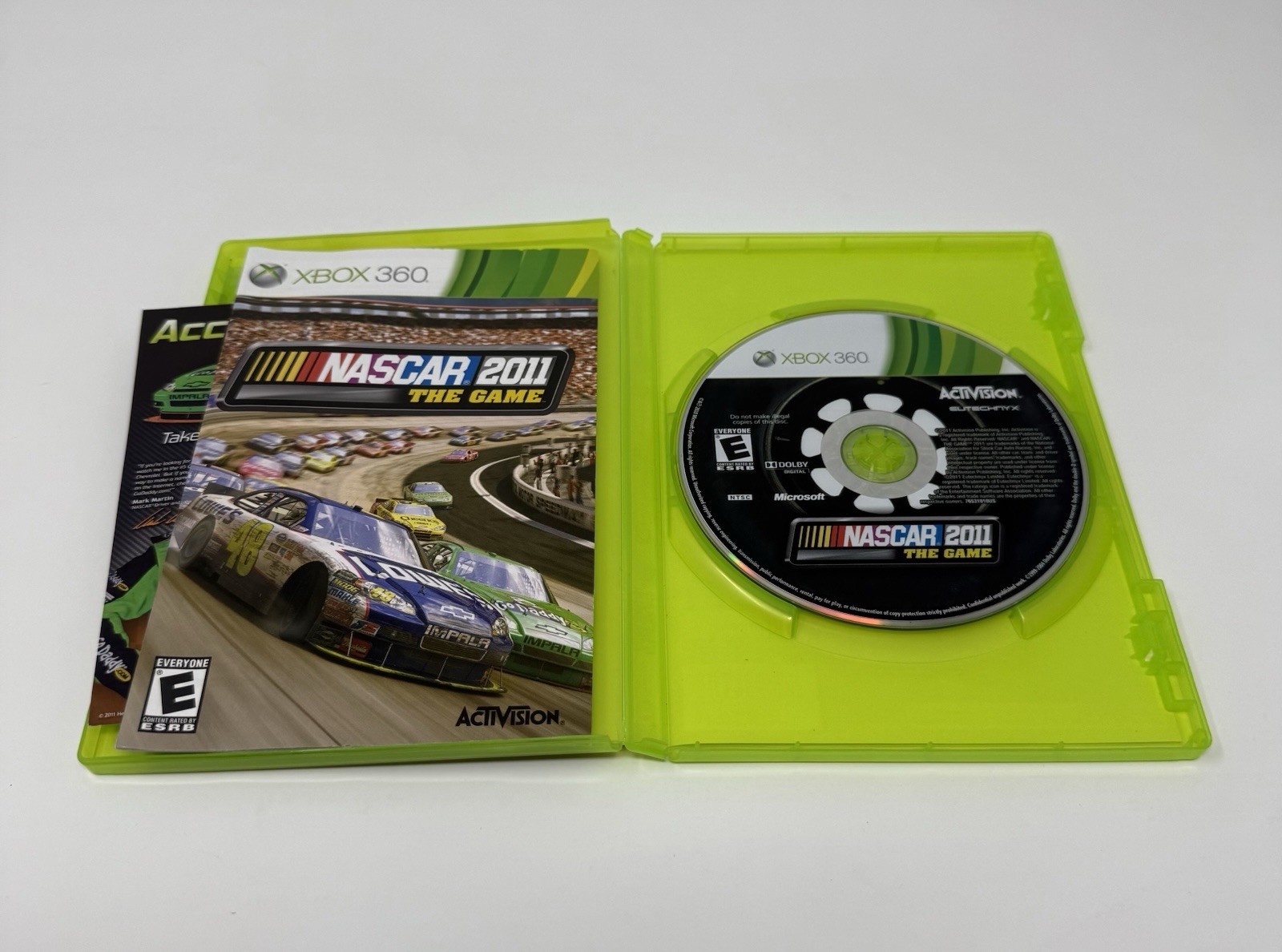 Nascar The Game Microsoft Xbox 360 Complete CIB 2011 Tested Fast Ship