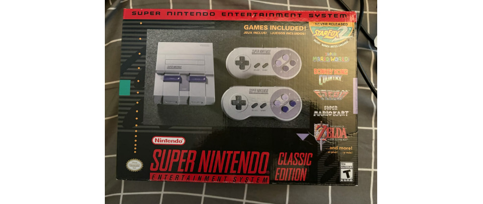 Nintendo Super NES Mini Classic Edition Control Deck – Gray
