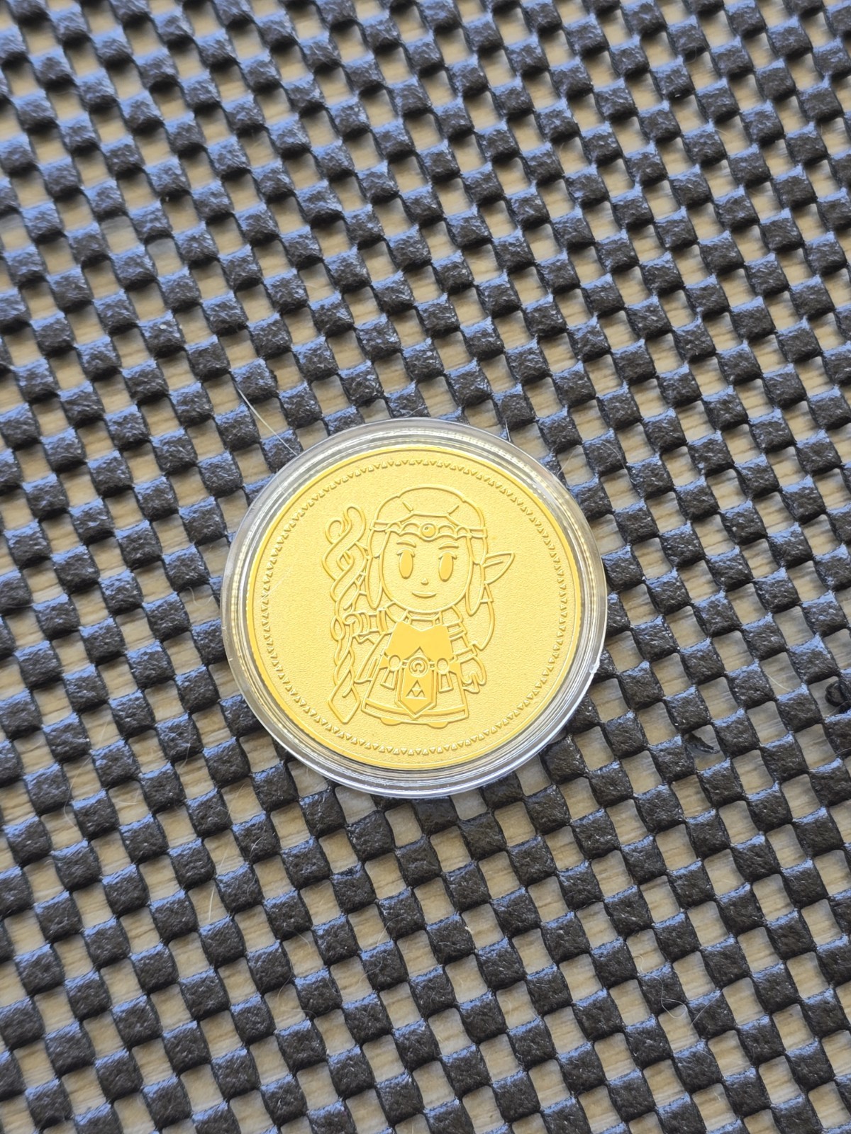Legend of Zelda Echoes of Wisdom Preorder Bonus Coin Medal Rare Promo SWITCH NES