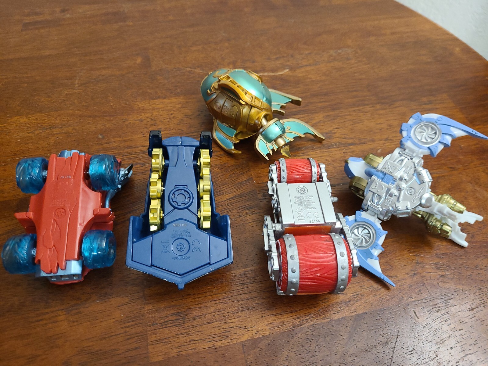 Skylanders Superchargers Vehicles Amiibo Lot 5 Barrel Blaster Reef Reaper Jet