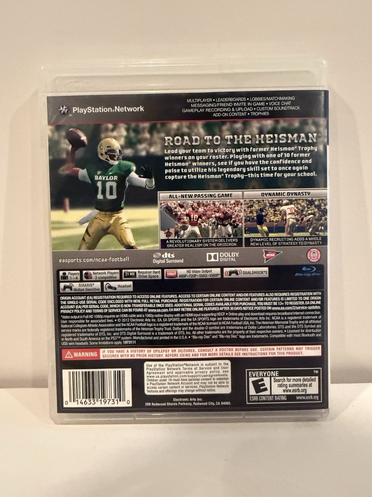 NCAA Football 13 (Sony PlayStation 3, 2012) – CIB Complete – Tested