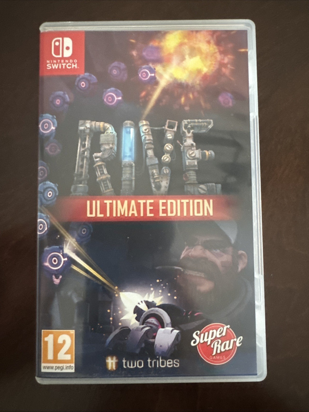 RIVE Ultimate Edition Super Rare! Games #20 W/Cards (Nintendo Switch, 2019)
