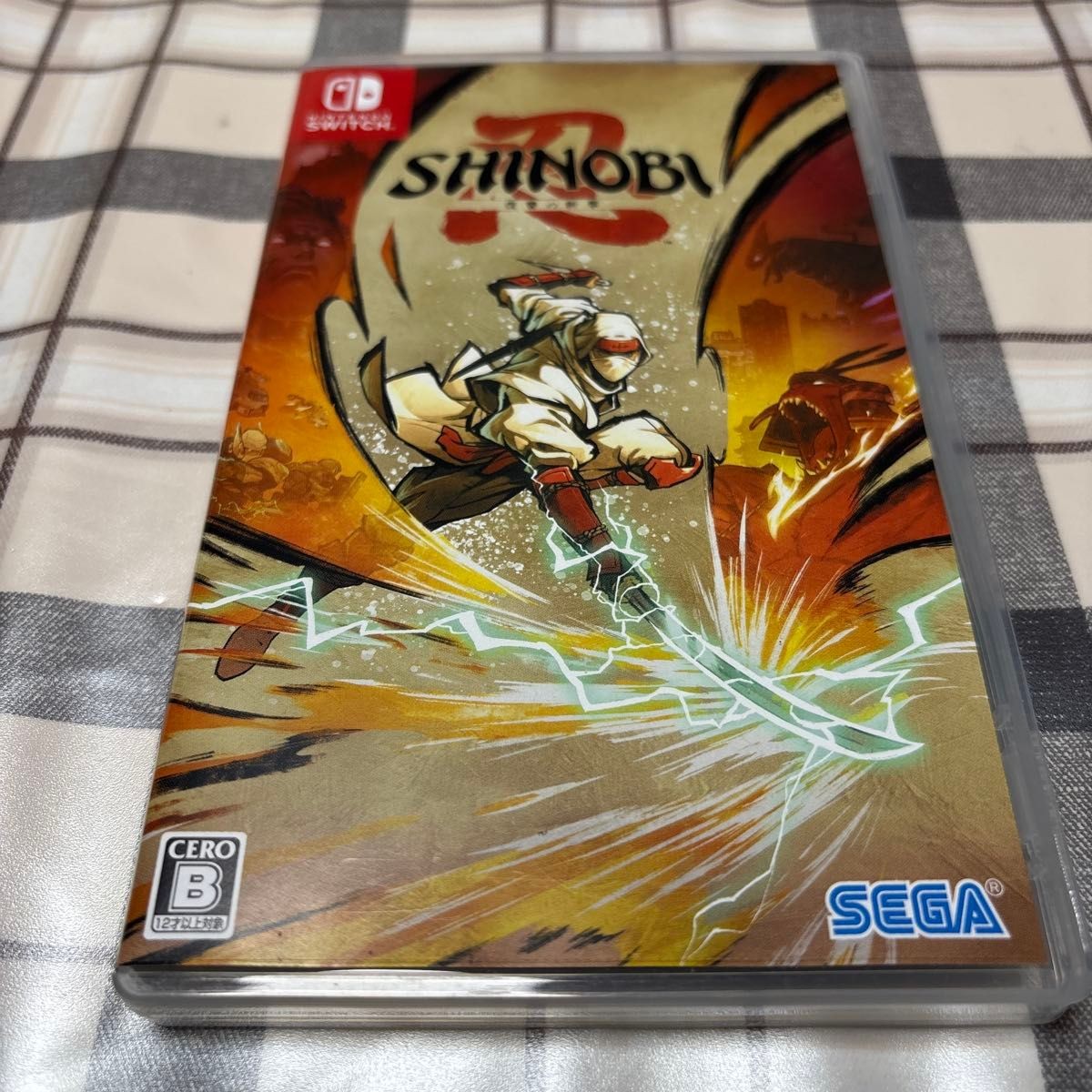Sega Shinobi Revenge of the Slash Switch Game NTSC Japan Import