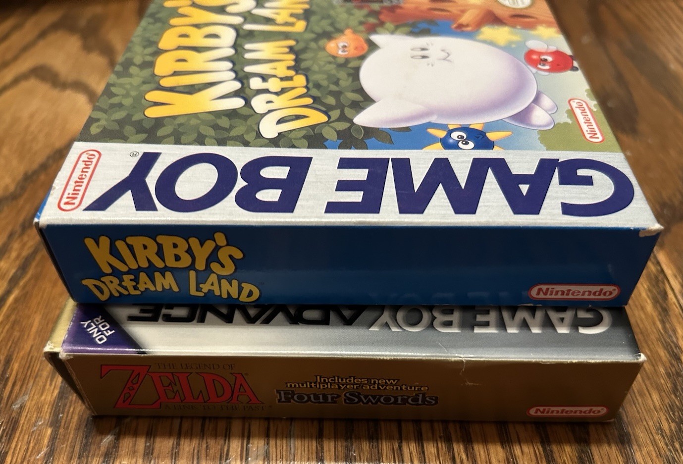 Kirby’s Dream Land Nintendo Game Boy, 1992 Complete Box Zelda Four Swords GBA CI