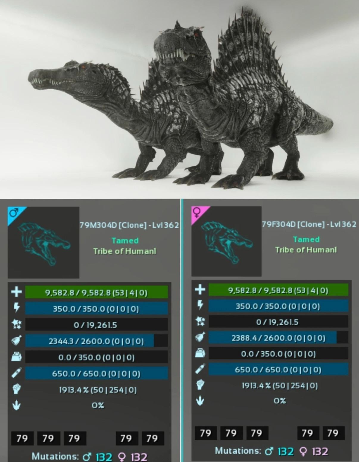 Black Color Set ARK🦕 Survival Ascended ASA PVE PC/XBOX/PS