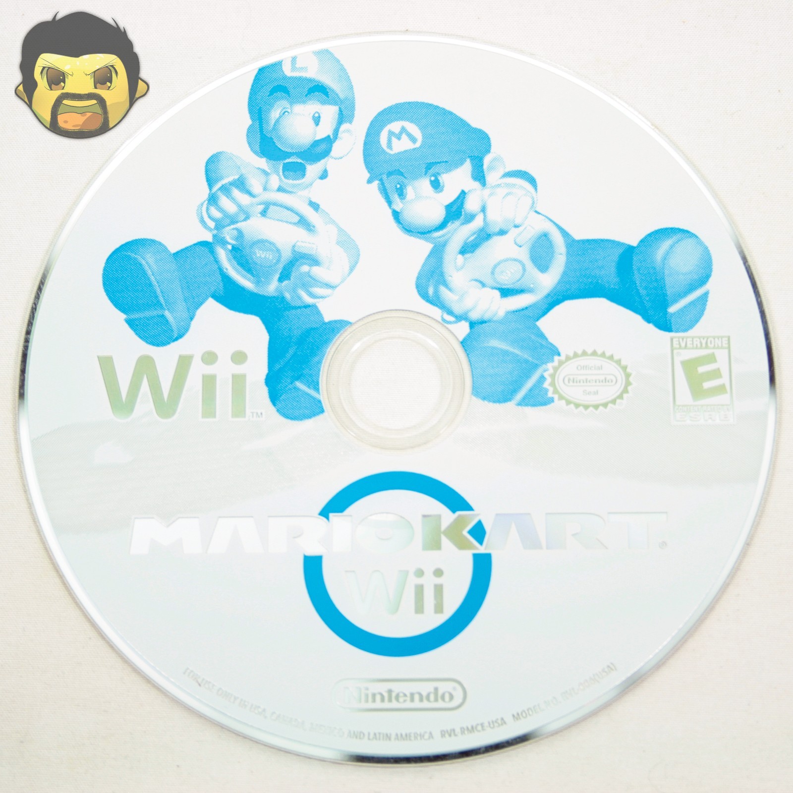 Mario Kart Wii Game Disc Only Nintendo Wii 2008 Tested & Working FAST SHIPPING