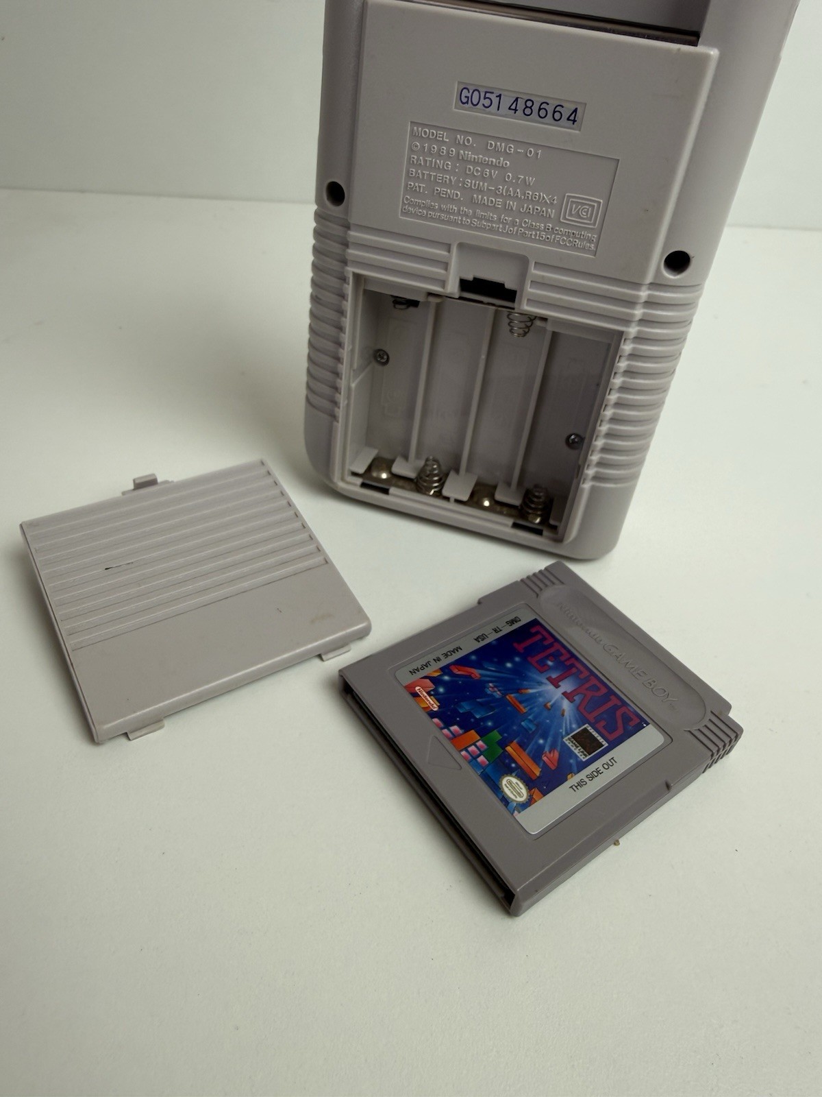 Original Nintendo Gameboy Console System Fully Working & Tetris! No Dead Lines!