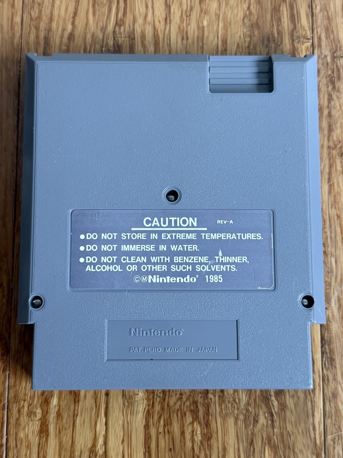 Kung Fu Nintendo NES • 1985 • Authentic • Cleaned & Tested • Cart Only