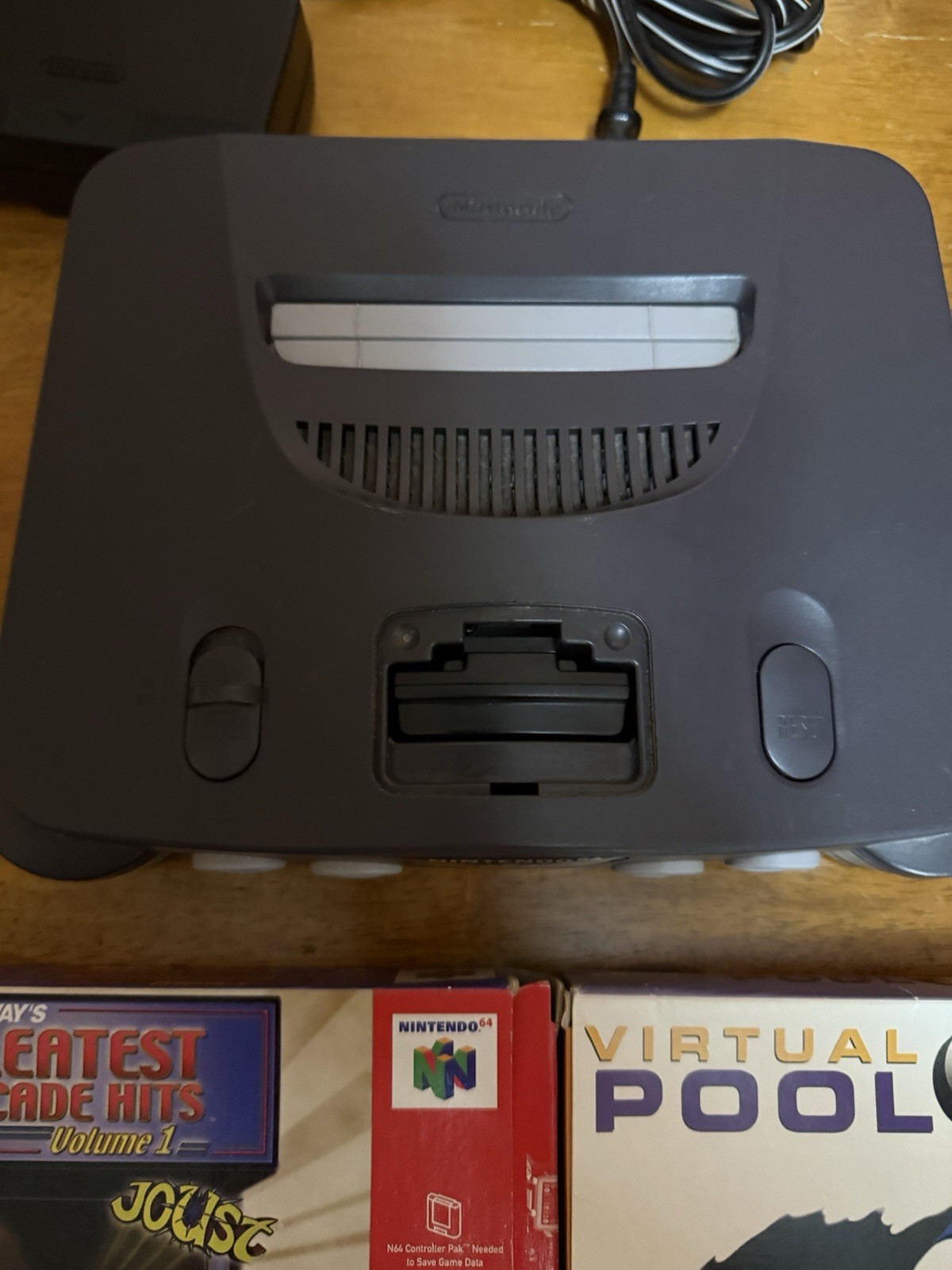 Nintendo 64 Home Console – Black NO AV CABLES
