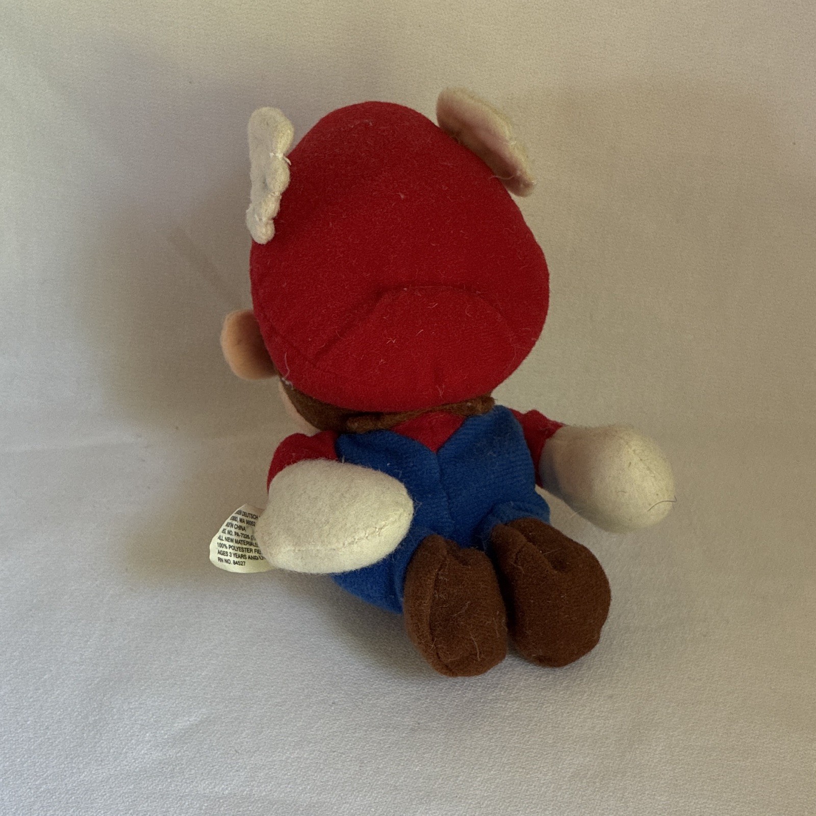 BD&A Vintage 1997 Nintendo 64 Mario Wing Cap Beanbag Plush