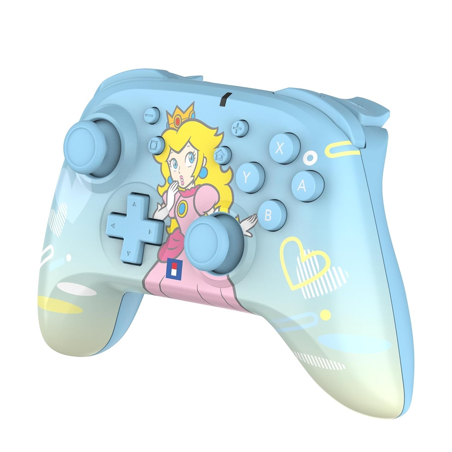 HORI Switch/Switch 2 Wireless HORIPAD Blue Peach (SEALED)