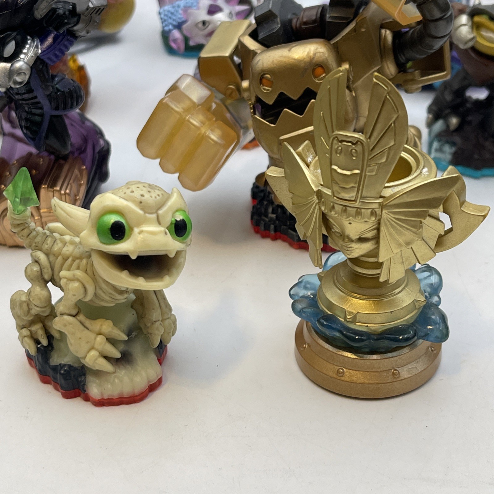 Skylanders Mixed Lot of 45 Figures Spyro, Giants, Vehicles, Some Damaged