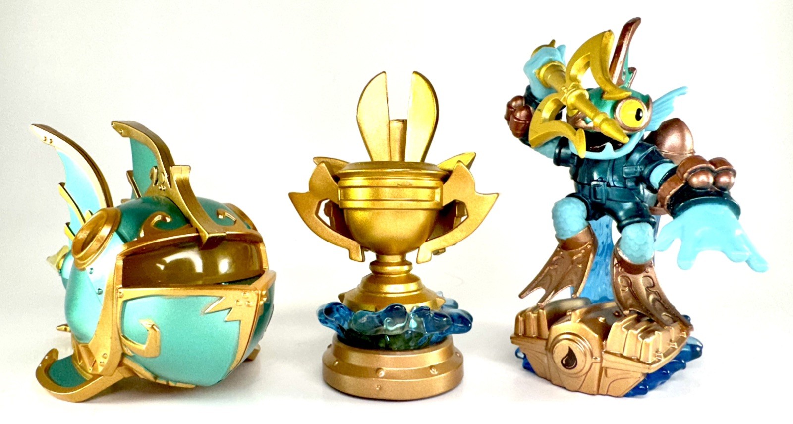 Skylanders Deep Dive Gill Grunt Sea Trophy Reef Ripper Vehicle – TESTED