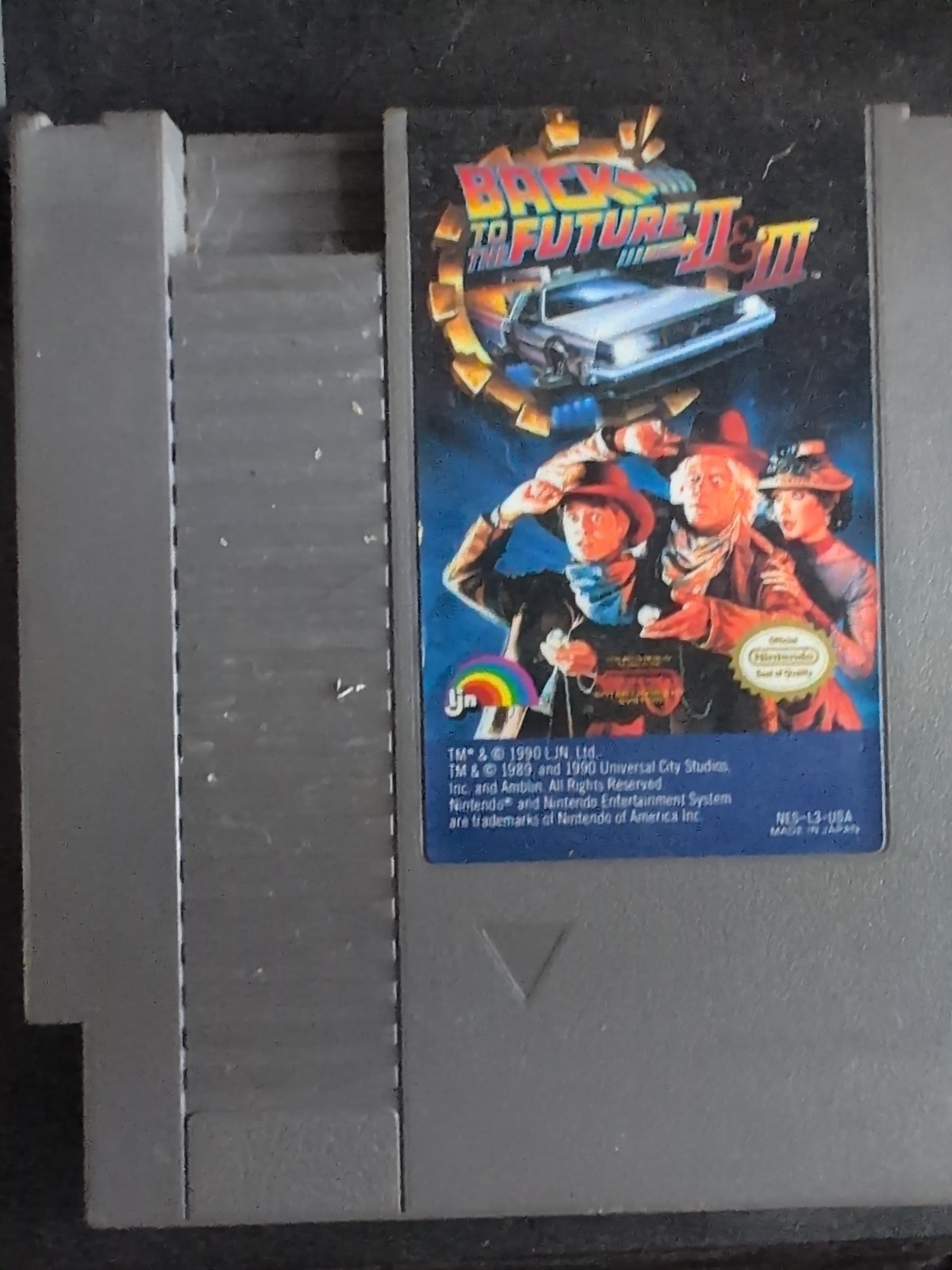 NES Back to the Future Part II & III 1990 Nintendo Entertainment System Tested