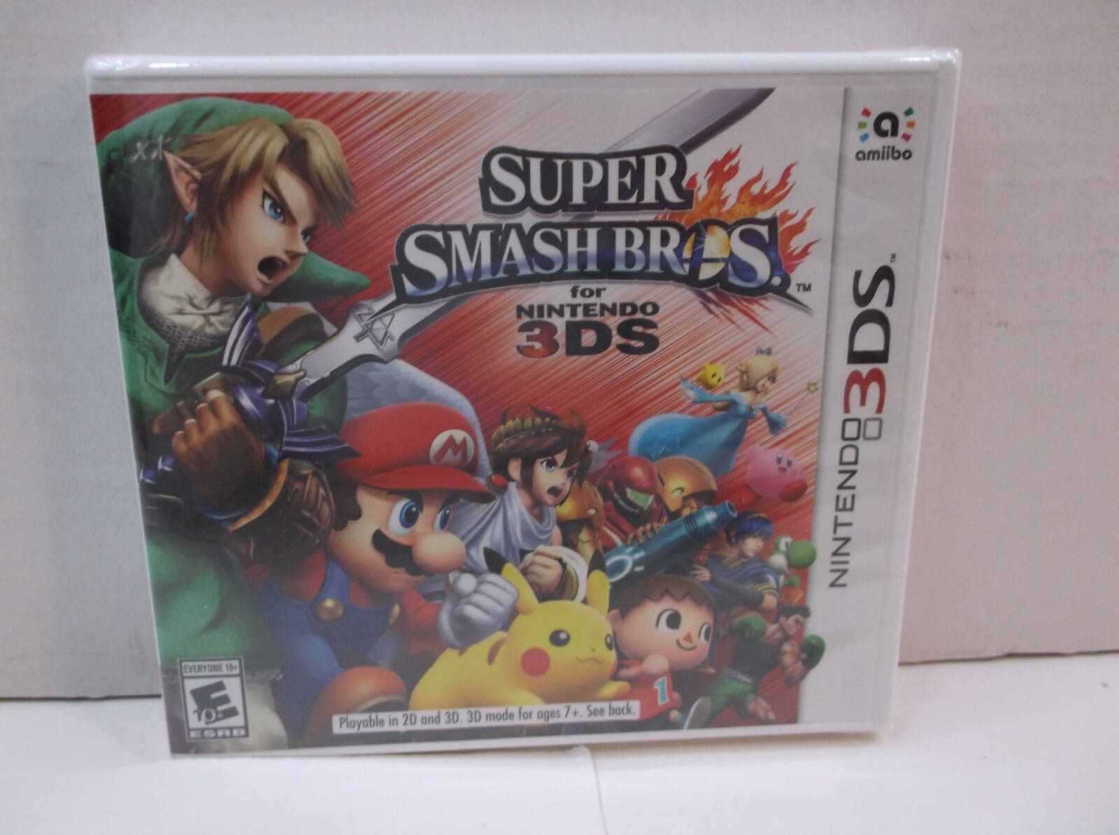 Super Smash Bros Video Game Nintendo 3DS Brand New Sealed.