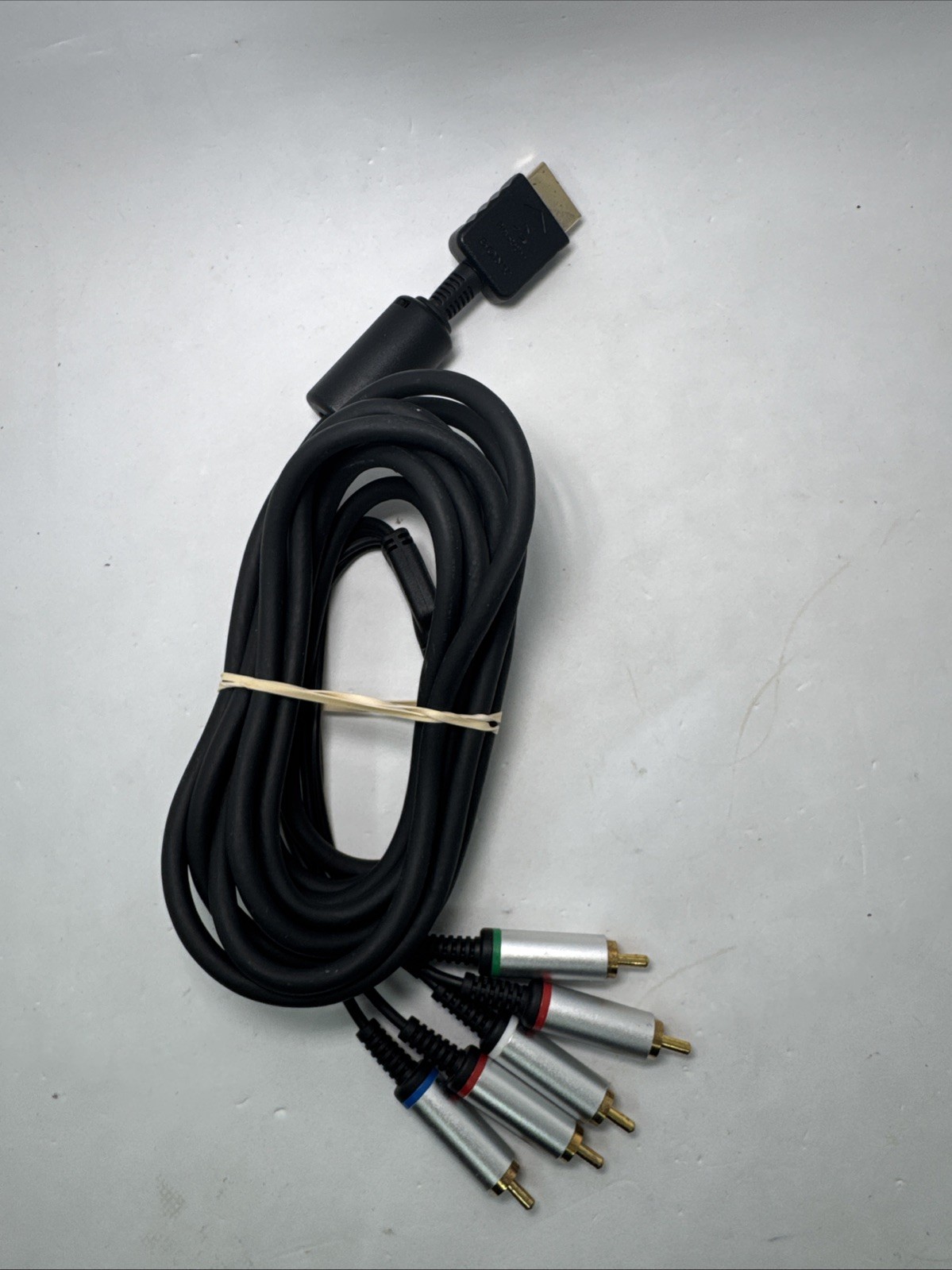 OEM Sony Playstation PS2 PS3 Gold Tip Component HD Audio Video AV Cable