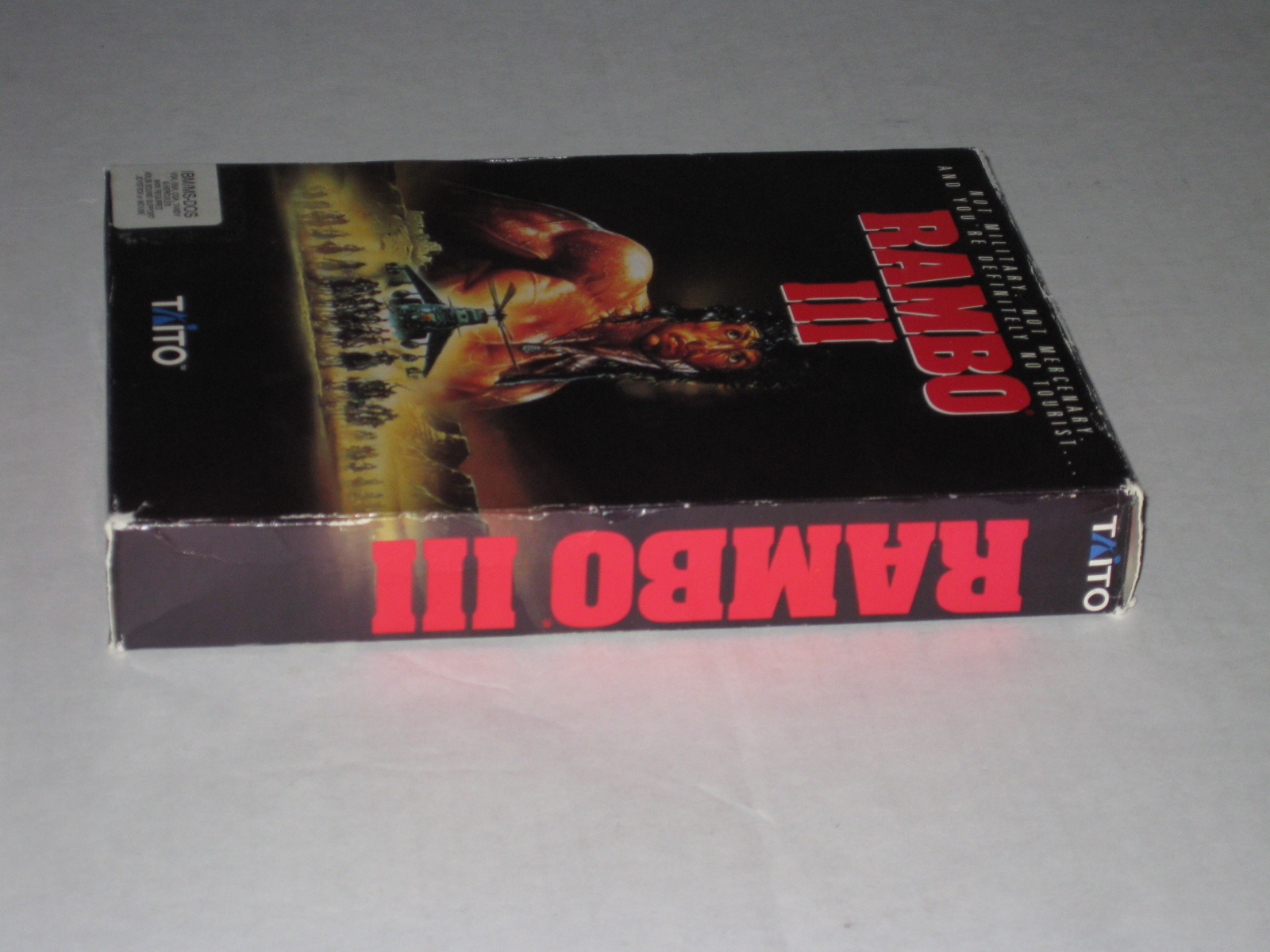 Rambo III (PC, IBM, DOS,1989) Rare Game