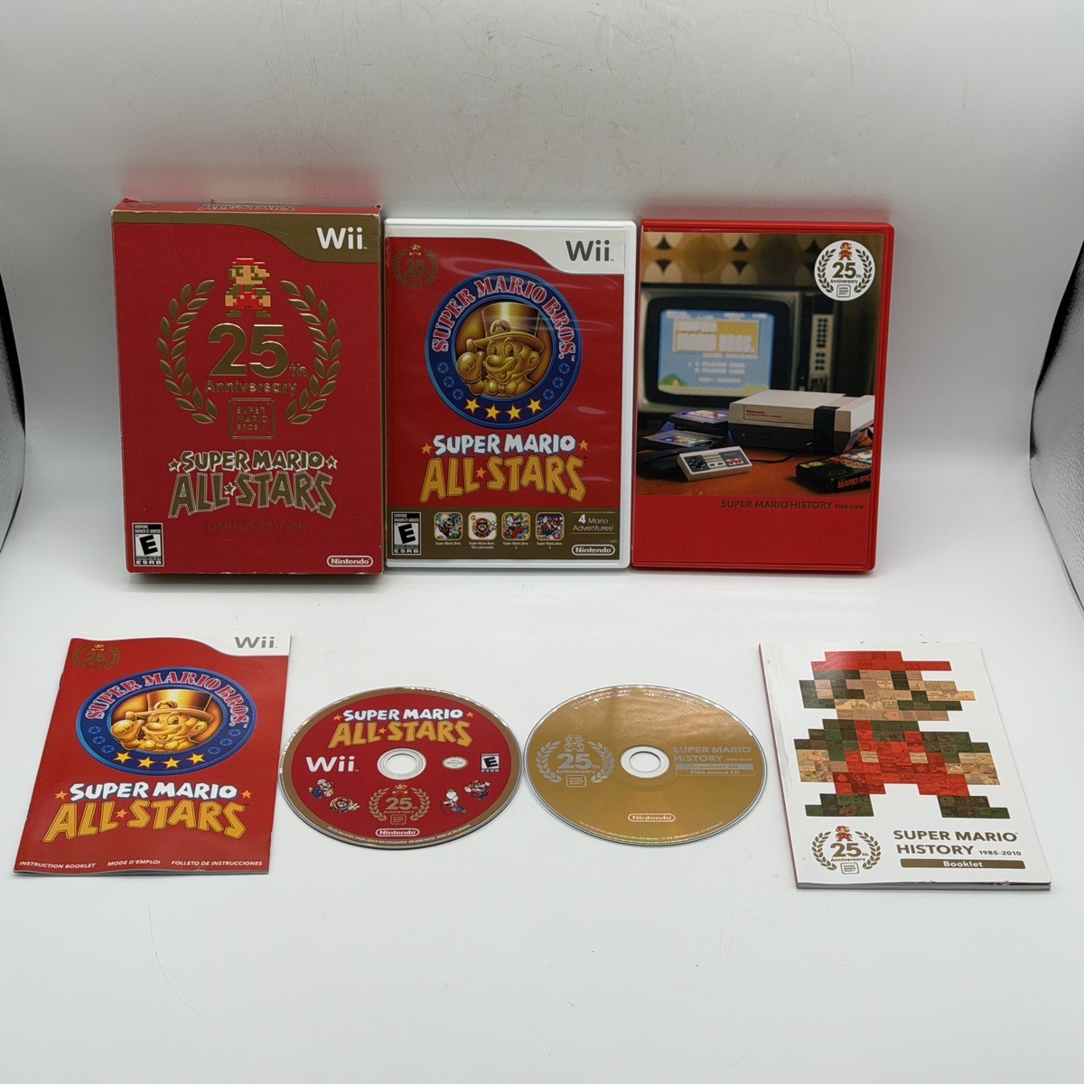 Super Mario All-Stars 25th Anniversary Wii Limited Ed CIB (CP1022539)