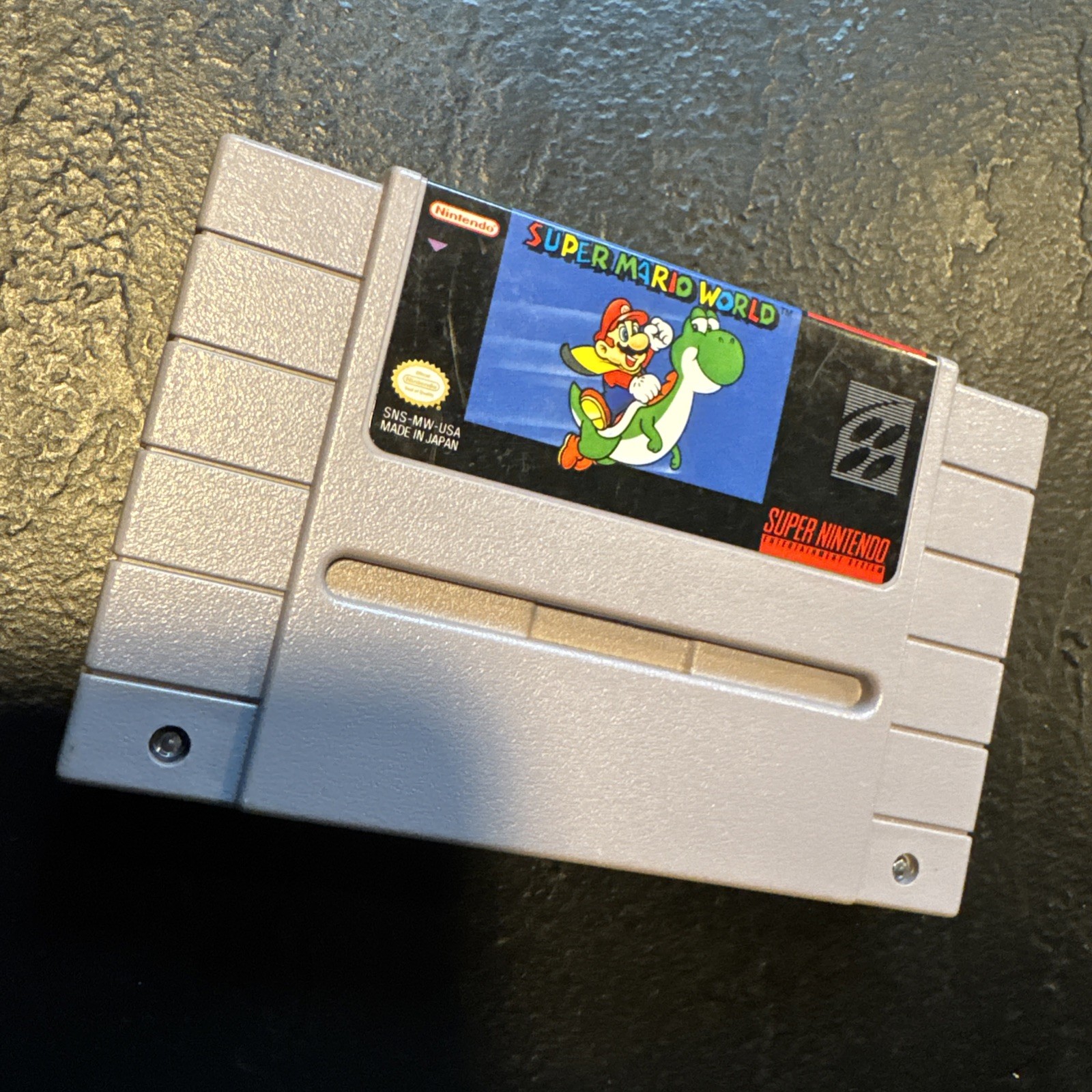 Super Mario World (Super Nintendo SNES, 1991) Cartridge Only *TESTED*