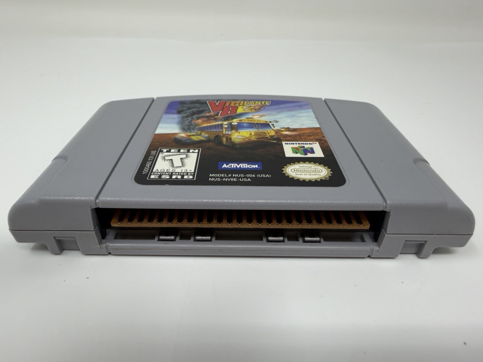 Vigilante 8 (Nintendo 64, 1999) N64 Authentic Tested & Working Clean
