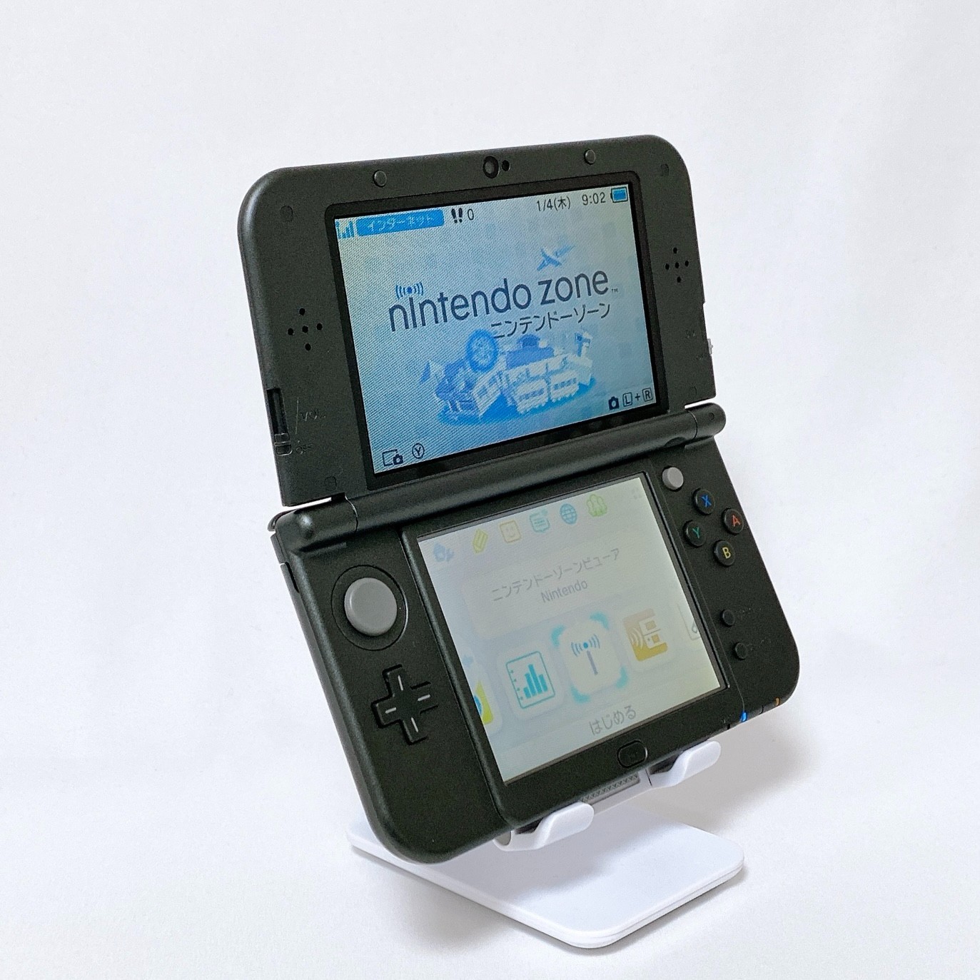 【Mint】【Top IPS】New Nintendo 3DS LL XL Metallic Black Console Japan Tested Rare