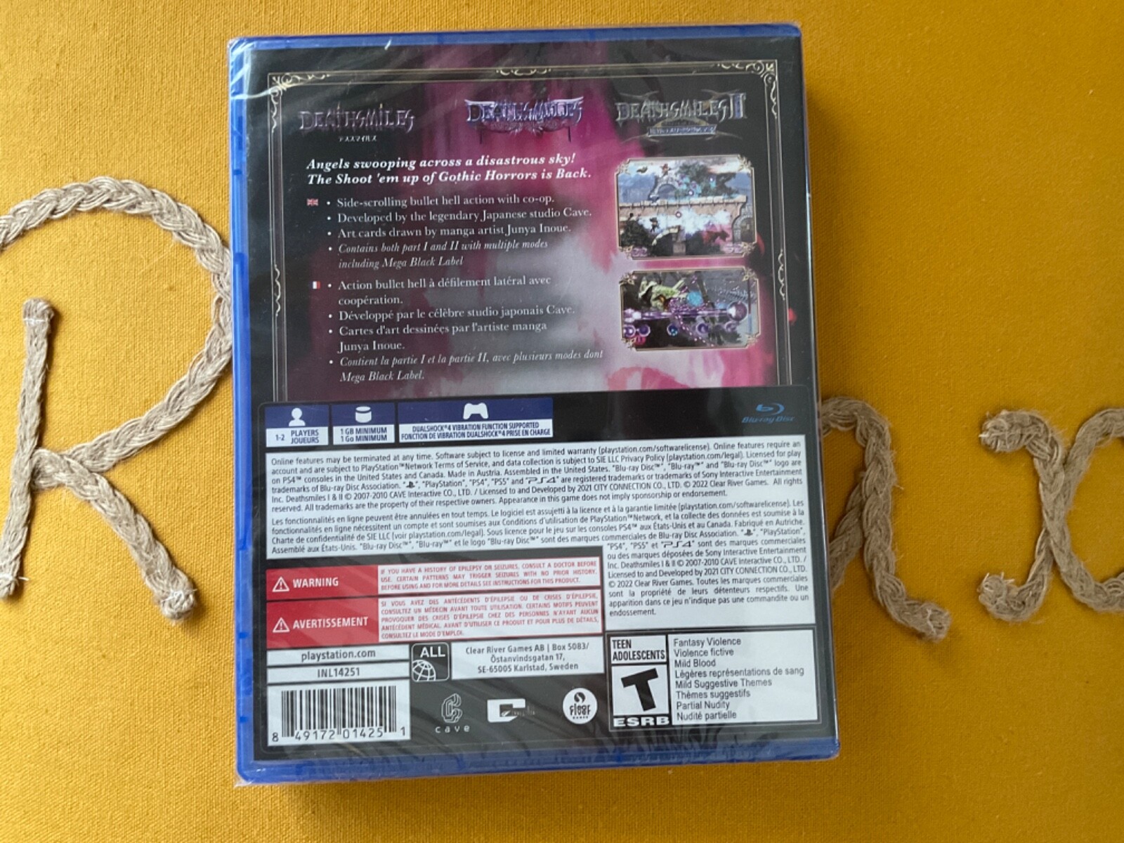 Deathsmiles I & II Playstation 4 PS4 new FAST SHIPPING