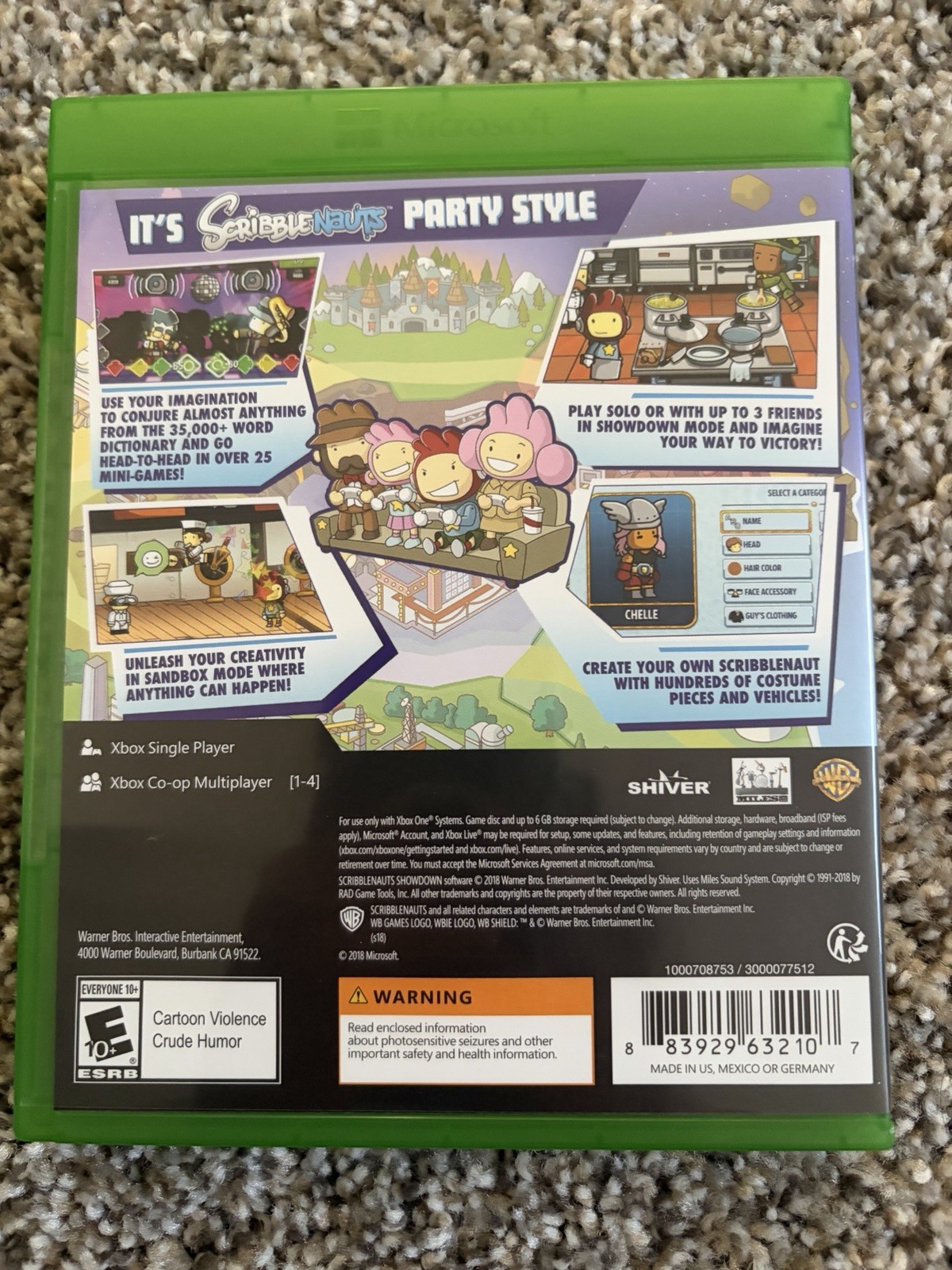 WB Games Scribblenauts Showdown Xbox One