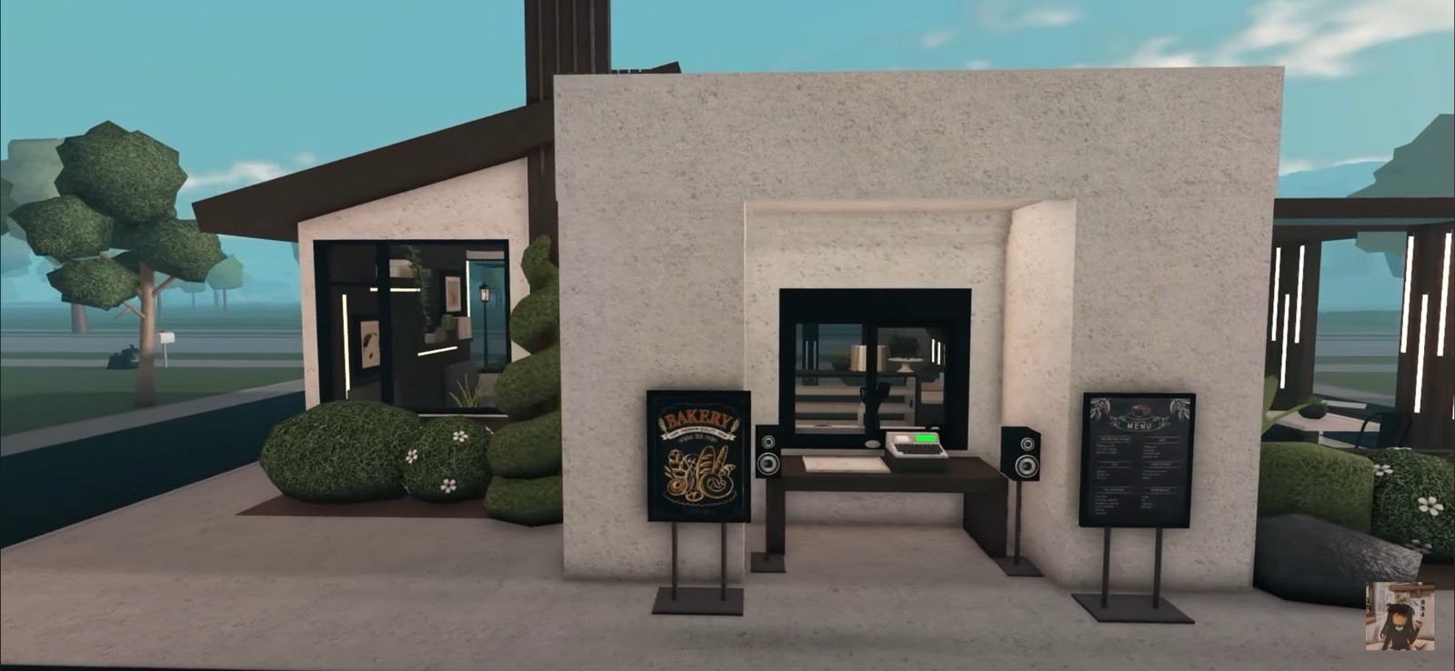 NO GAMEPASS MODERN CAFE BLOXBURG.CHECK DESCRIP.FAST BUILDER FOR AFFORDABLE PRICE