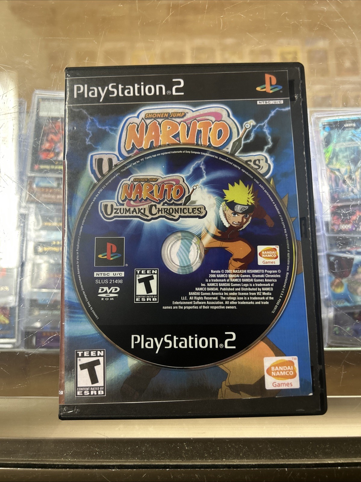 Naruto: Uzumaki Chronicles (Sony PlayStation 2, 2006) Disc Only