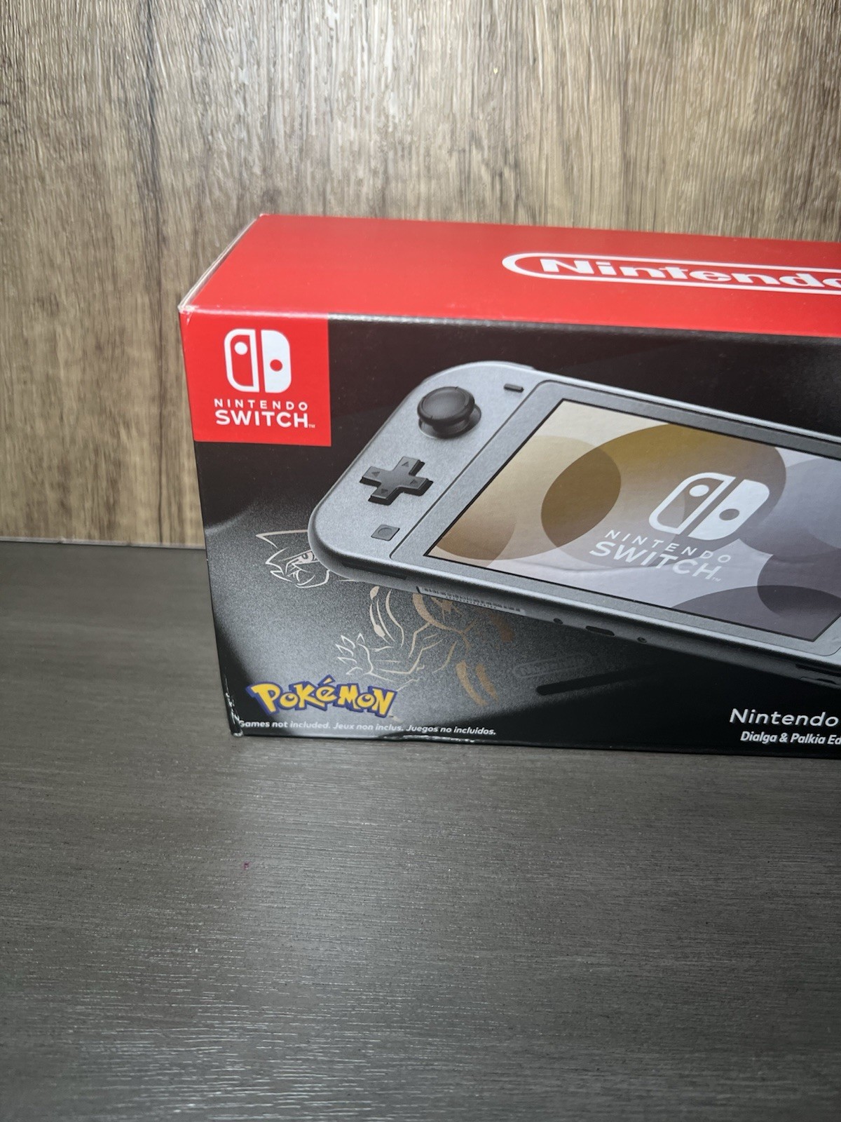Nintendo Switch Lite Pokemon Dialga & Palkia Edition New Sealed Limited Edition