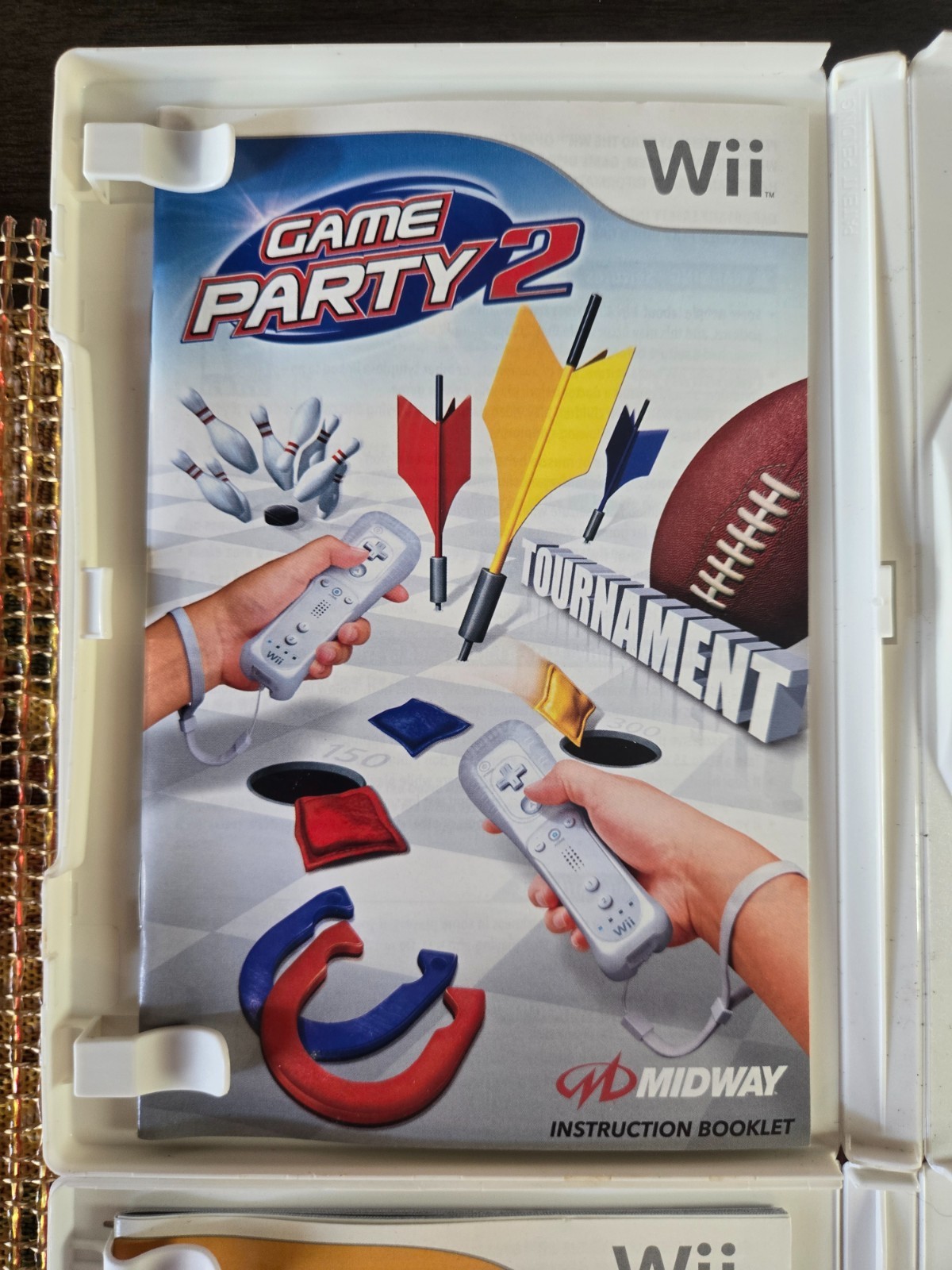 Game Party 1 + 2 (Nintendo Wii Video Games) Complete With Manuals