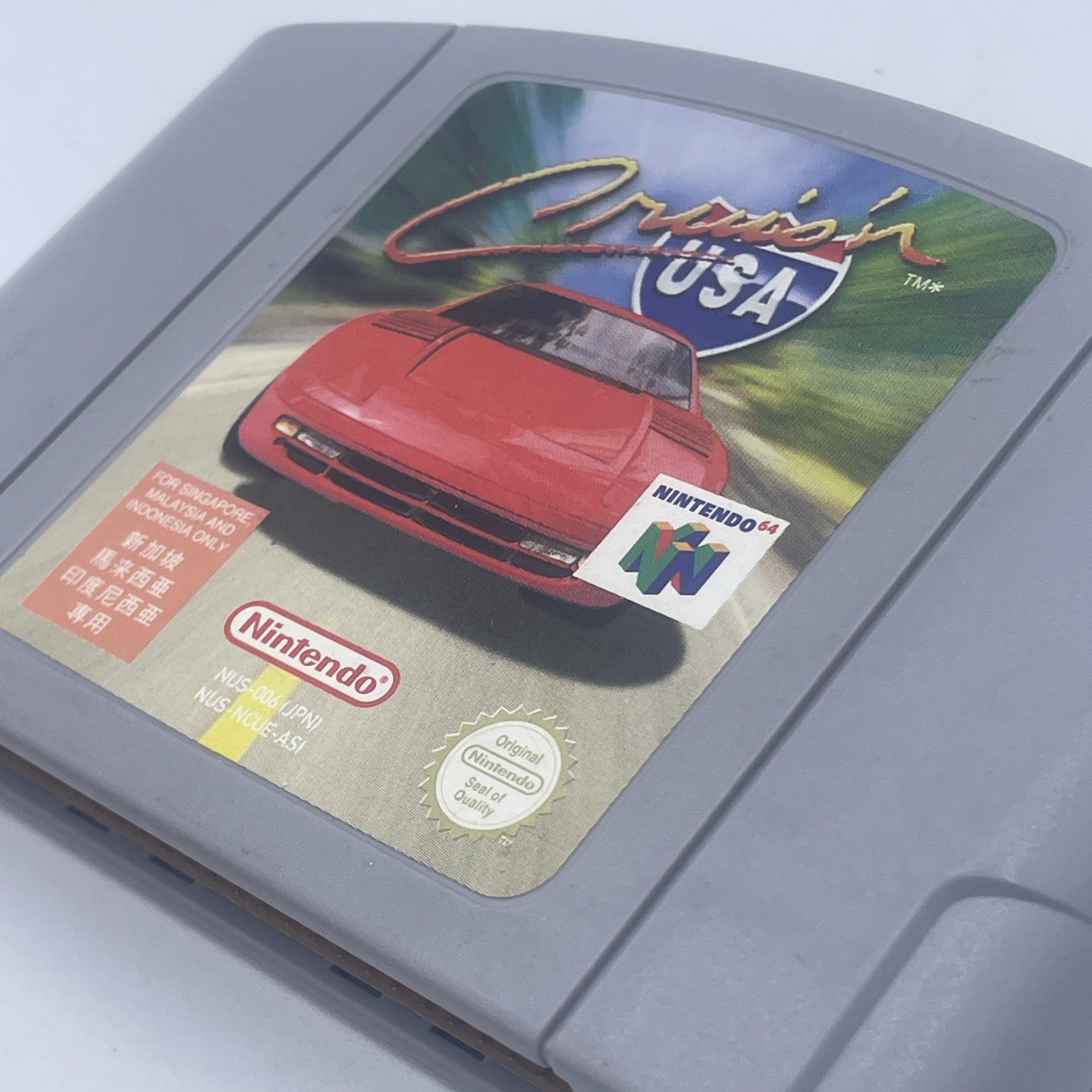 Rare Cruis’n USA Nintendo 64 Singapore Malaysia Indonesia Variant Game Only