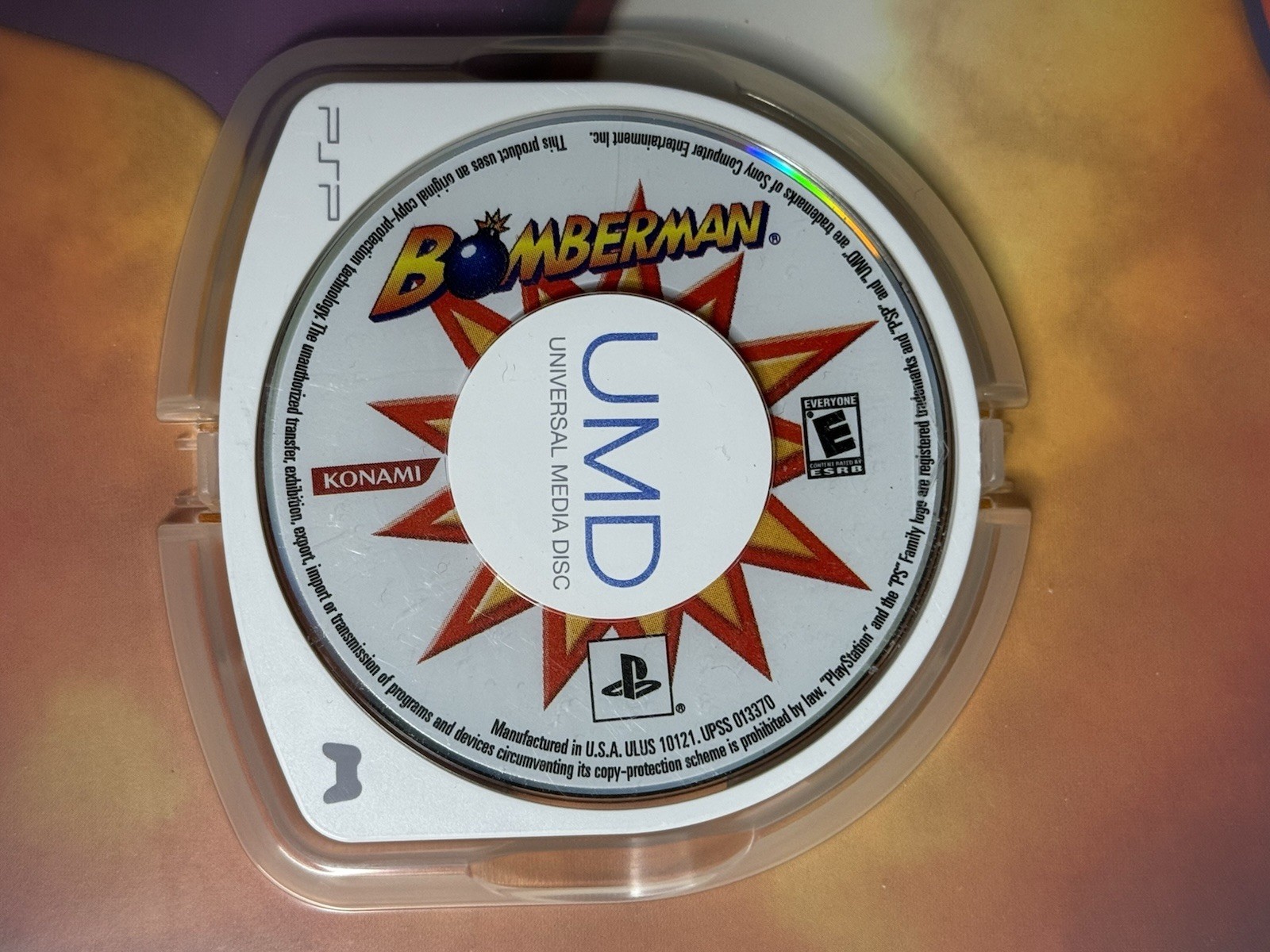 Bomberman PSP 2006 Complete CIB w/ Manual Konami Hudson Tested