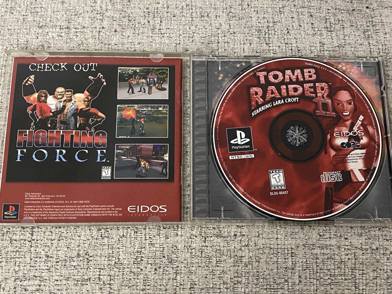 Tomb Raider II (1998, Sony PlayStation 1 PS1) Complete CIB + Reg Card