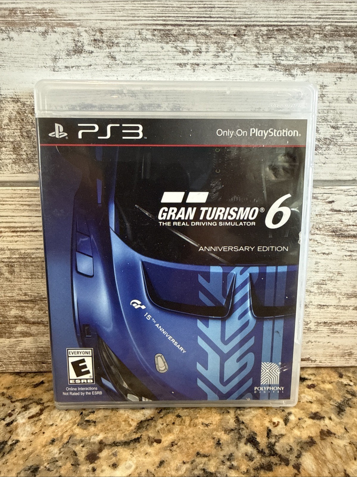 Gran Turismo 6 Real Driving Simulation Anniversary Edition PS3 CIB