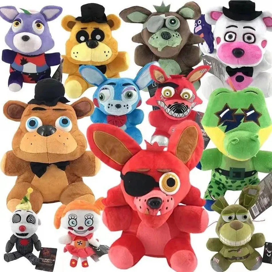 New Five Nights at Freddy’s 6″ Shadow Freddy Bear Plush Dol Toy