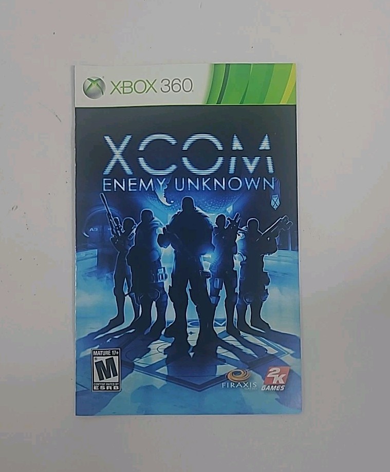Xcom Enemy Unknown Microsoft Xbox 360 Complete Pre Owned Used