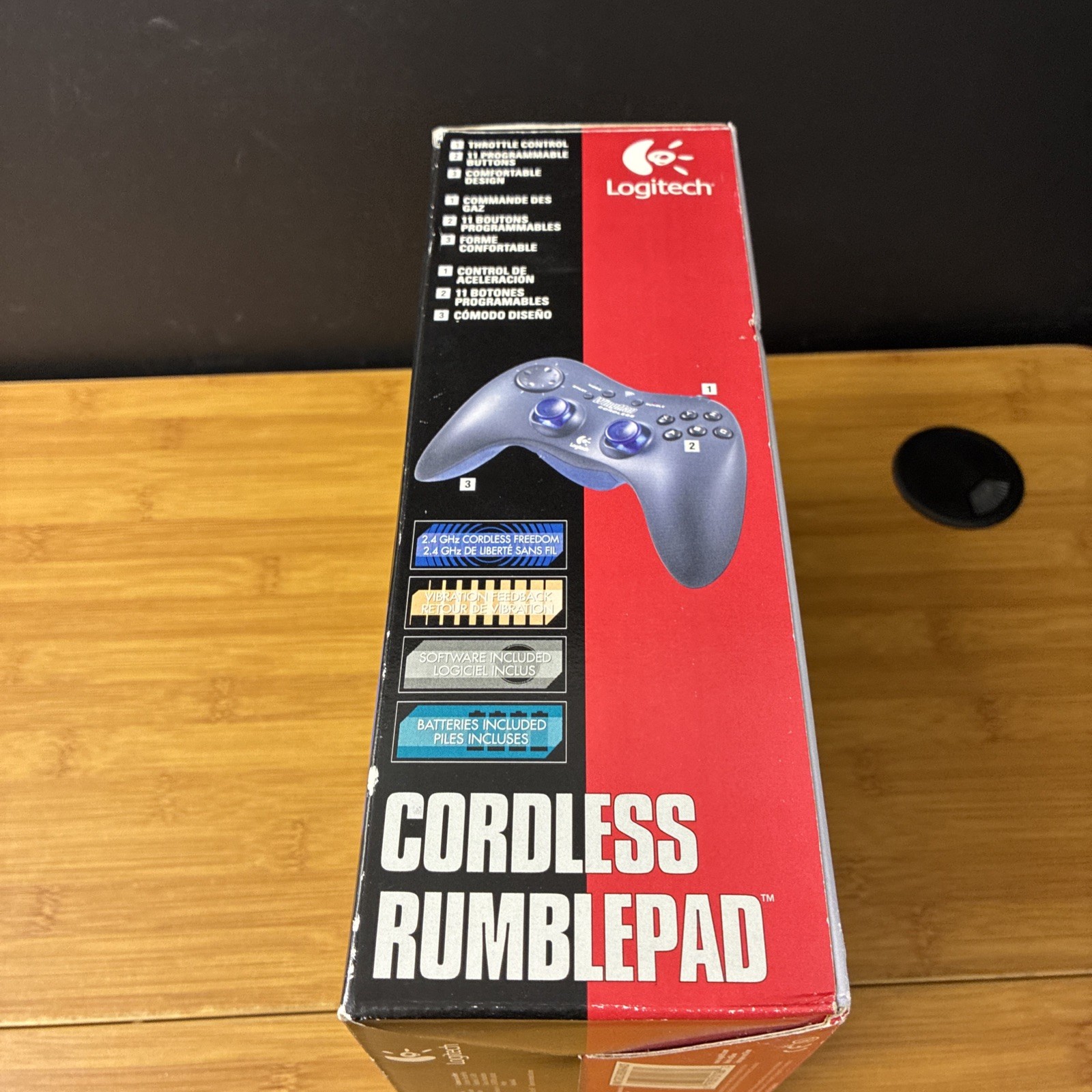 Logitech WingMan Cordless Rumblepad 2.4GHz PC Controller 2002 New in Box