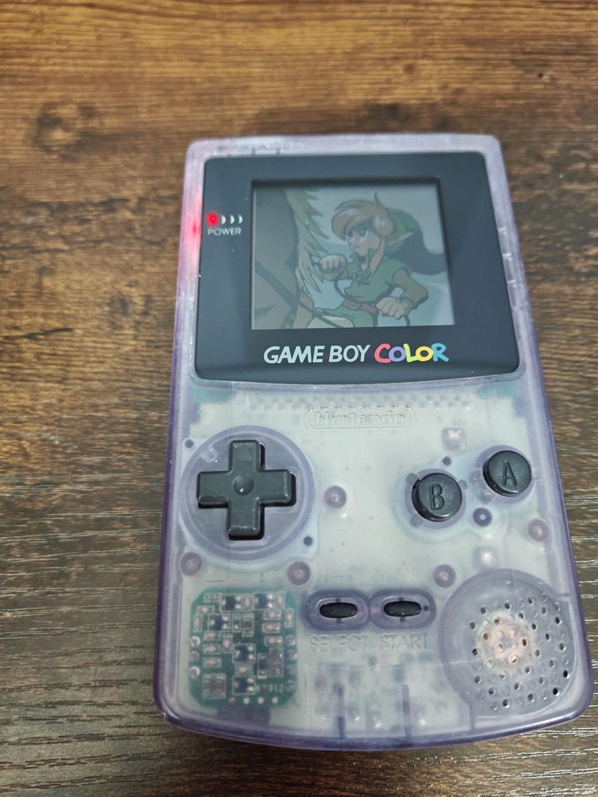 Nintendo Game Boy Color Handheld System – Atomic Purple Very Clean GBC