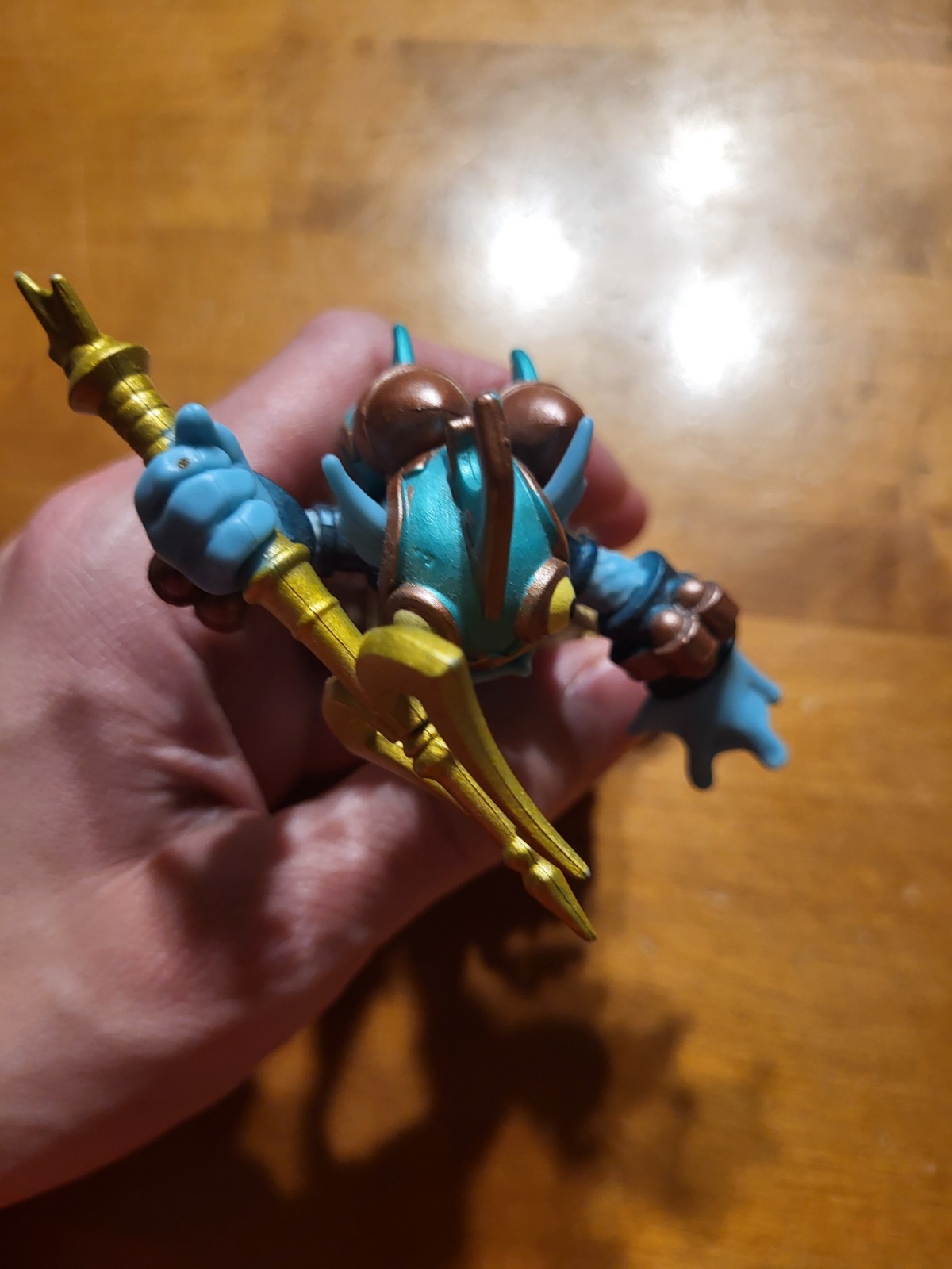 Activision Skylanders Superchargers DEEP DIVE GILL GRUNT Figure CLEAR WATER READ