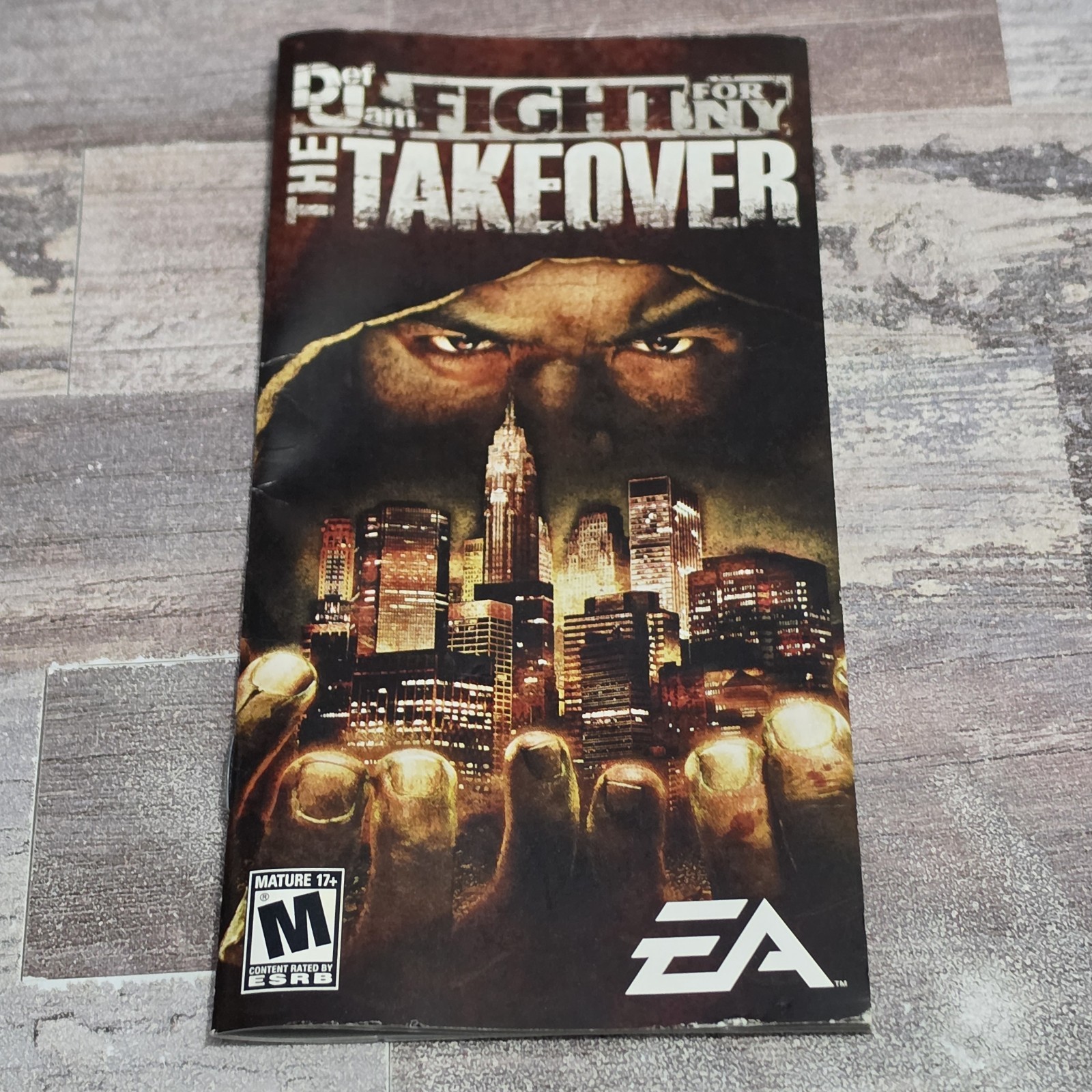 Def Jam Fight for NY the Takeover (Sony PSP) CIB w/Manual, Tested