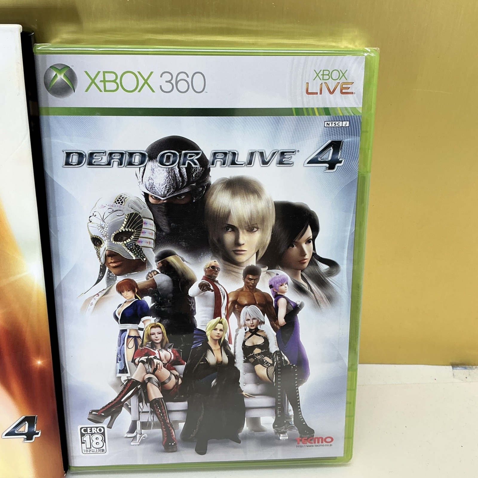 Dead or Alive 4 Microsoft Xbox 360 2005 Brand New Sealed