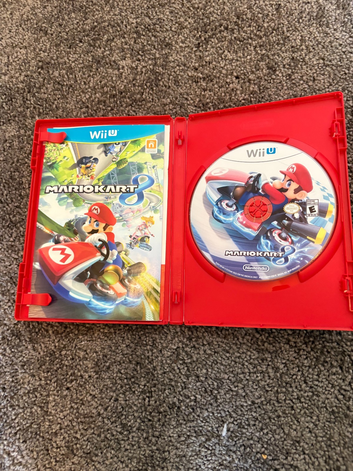 Mario Kart 8 (Nintendo Wii U, 2014) CIB Working & Tested