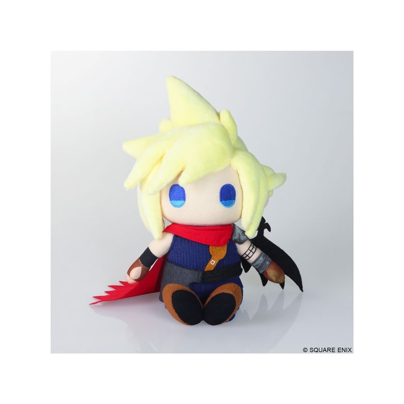 Final Fantasy VII Cloud Strife Another Form Ver. Plush Factory Sealed US Seller