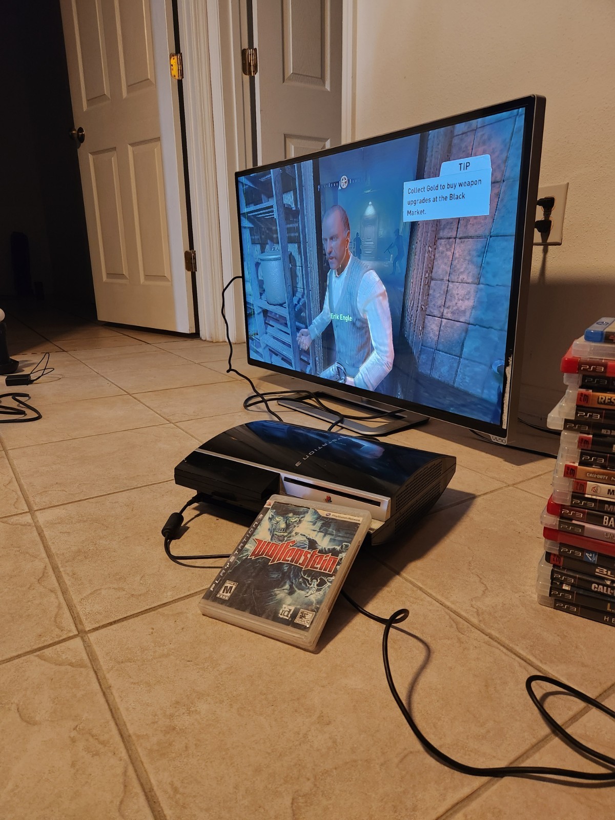 Wolfenstein Ps3. No Manual.