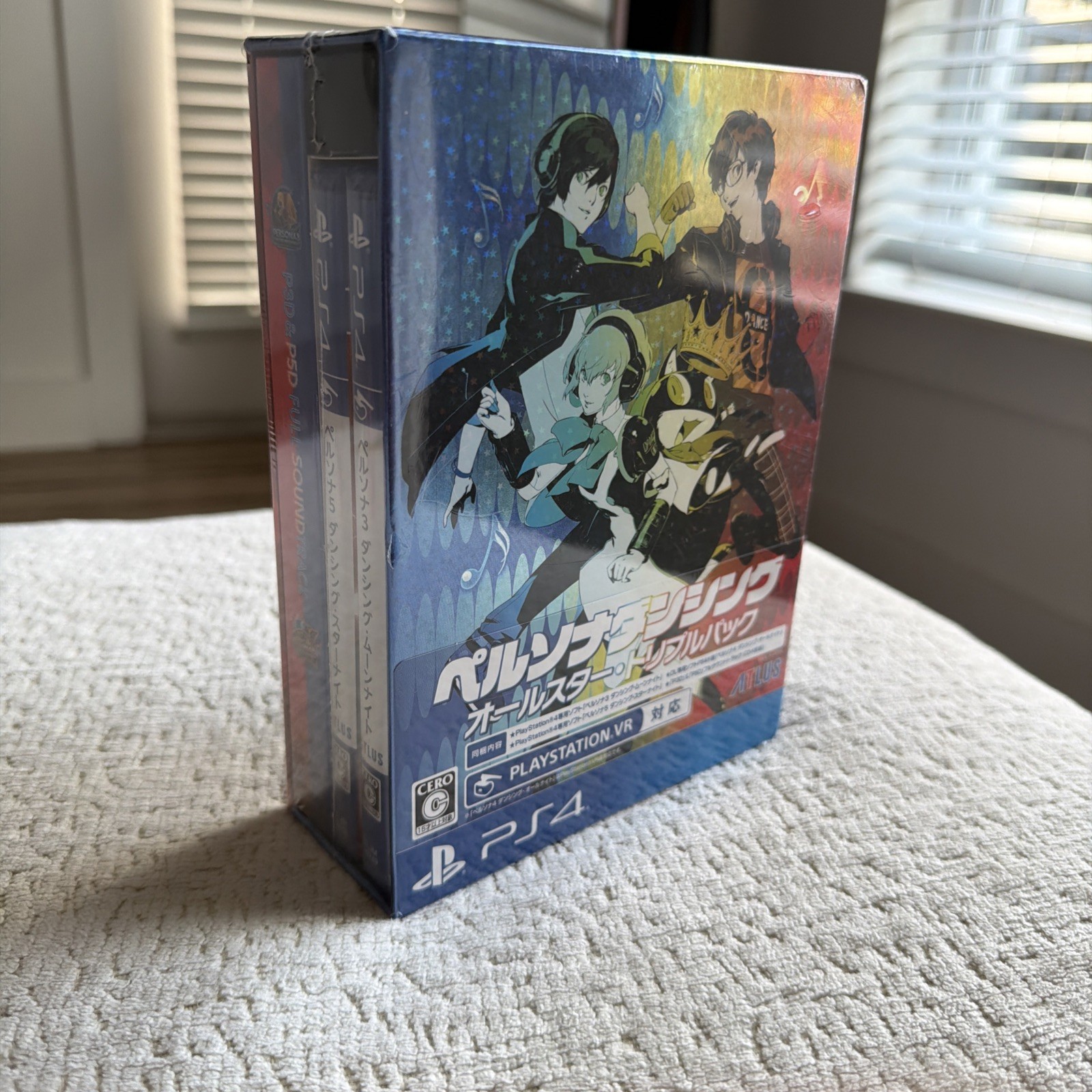 PS4 Persona Dancing All Star Triple Pack PlayStation 4 ATLUS Japan Game Sealed