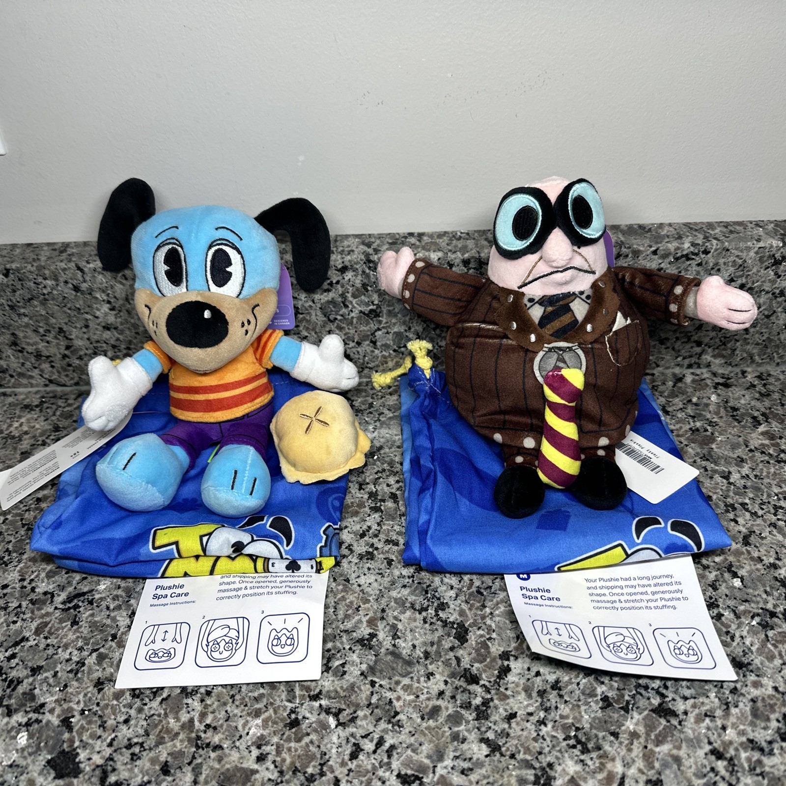 Makeship Flippy & Flunky Plush Toontown Rewritten Game Limited Retired
