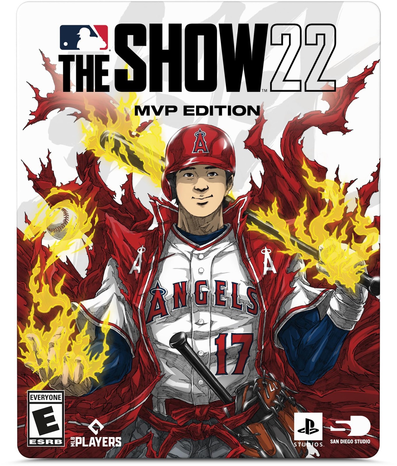 MLB The Show 22 MVP Edition PS4 CIB Complete in Box Tested w Manual Ohtani Anime